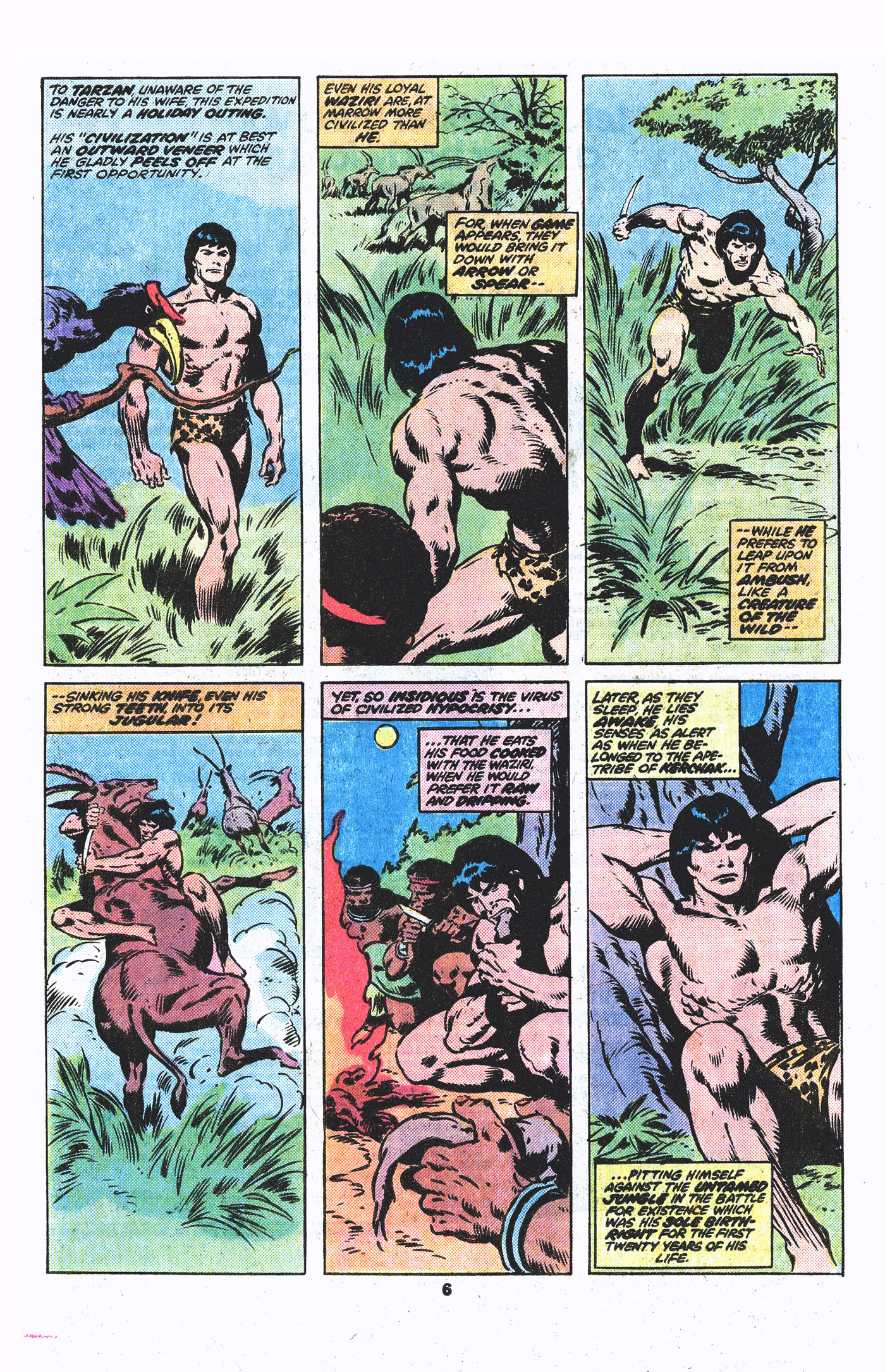 Read online Tarzan (1977) comic -  Issue #3 - 5