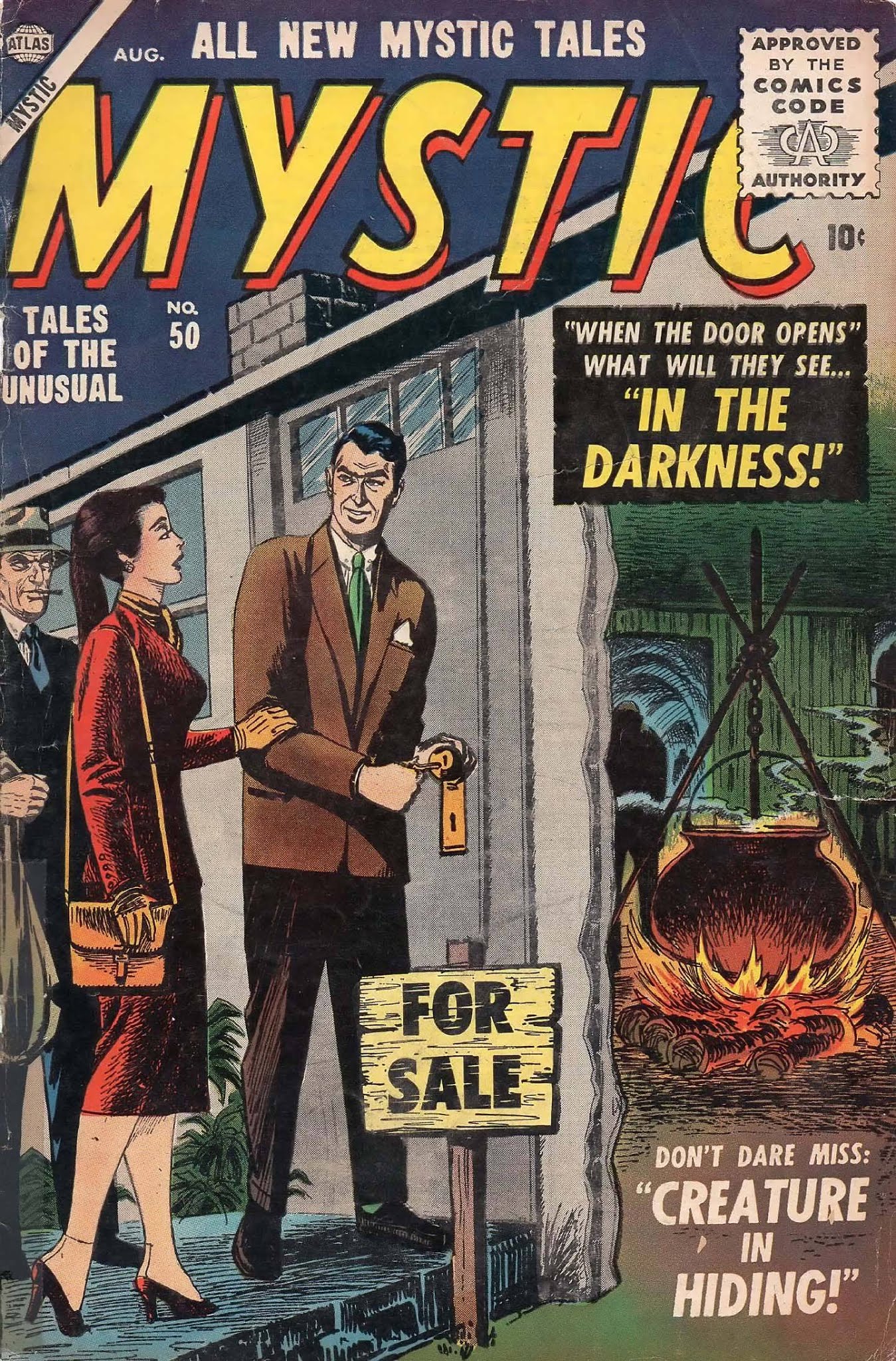 Read online Mystic (1951) comic -  Issue #50 - 1