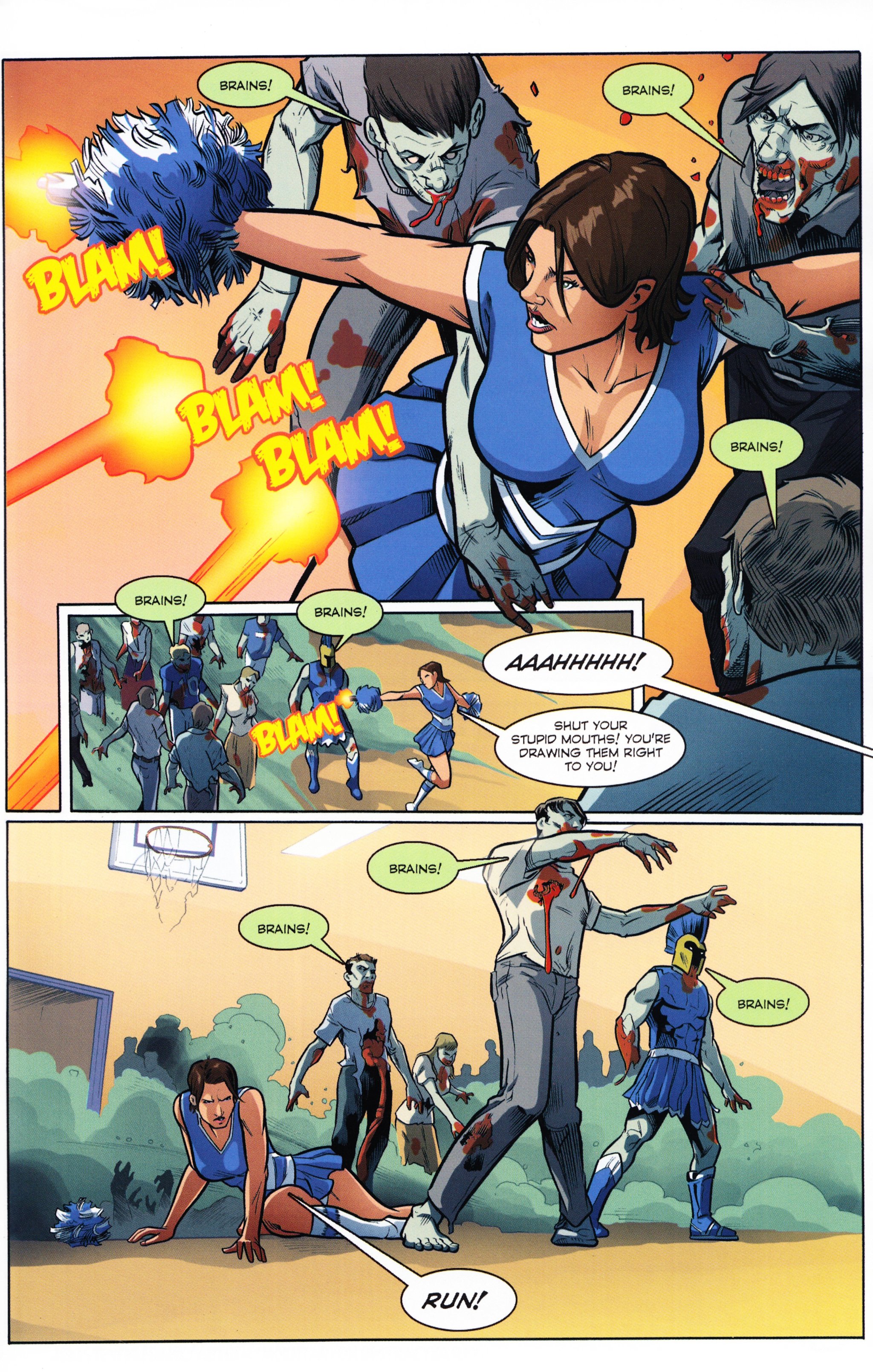 Read online Zombies vs Cheerleaders comic -  Issue #2 - 26