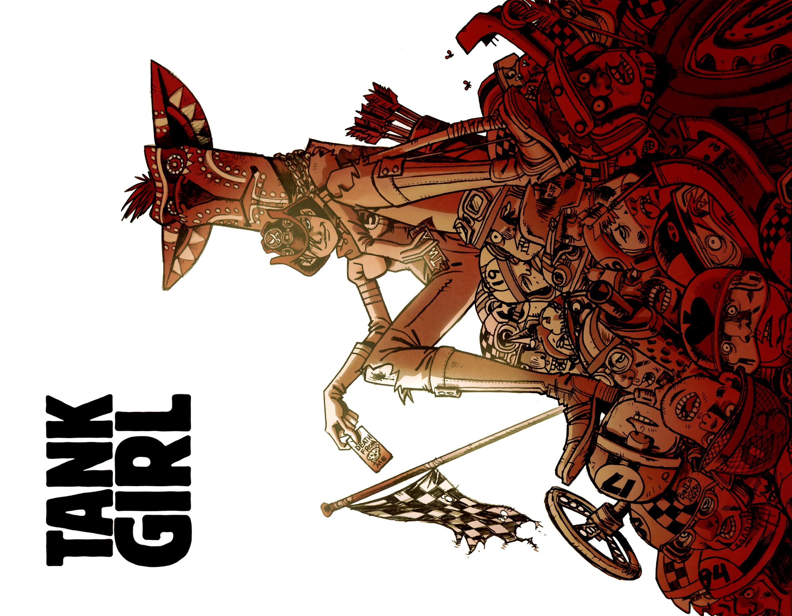 Read online Tank Girl: Skidmarks comic -  Issue #2 - 16