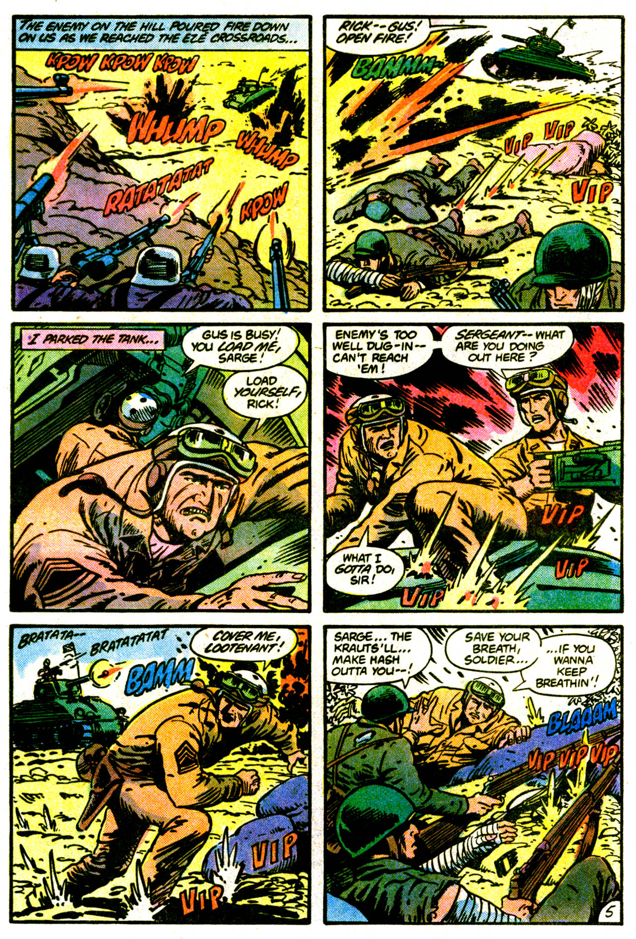 Read online G.I. Combat (1952) comic -  Issue #247 - 47