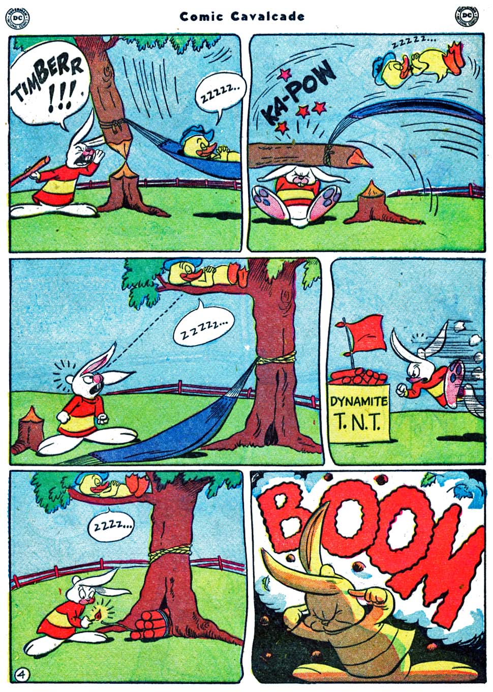 Read online Comic Cavalcade comic -  Issue #40 - 41