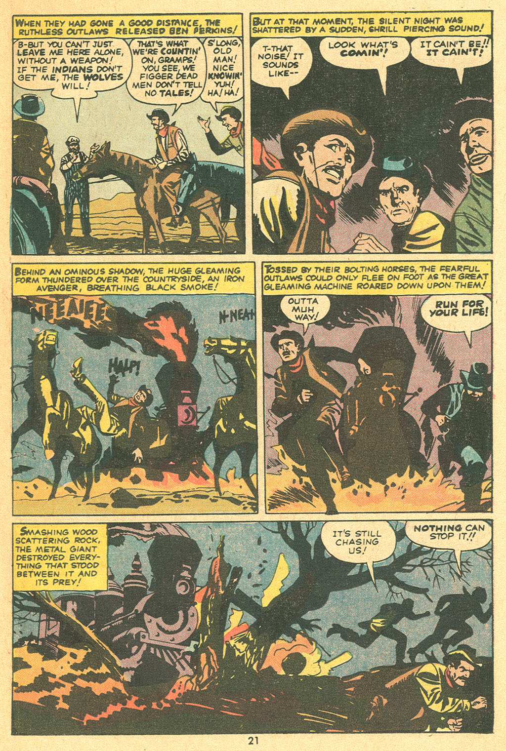 Read online Kid Colt Outlaw comic -  Issue #164 - 22
