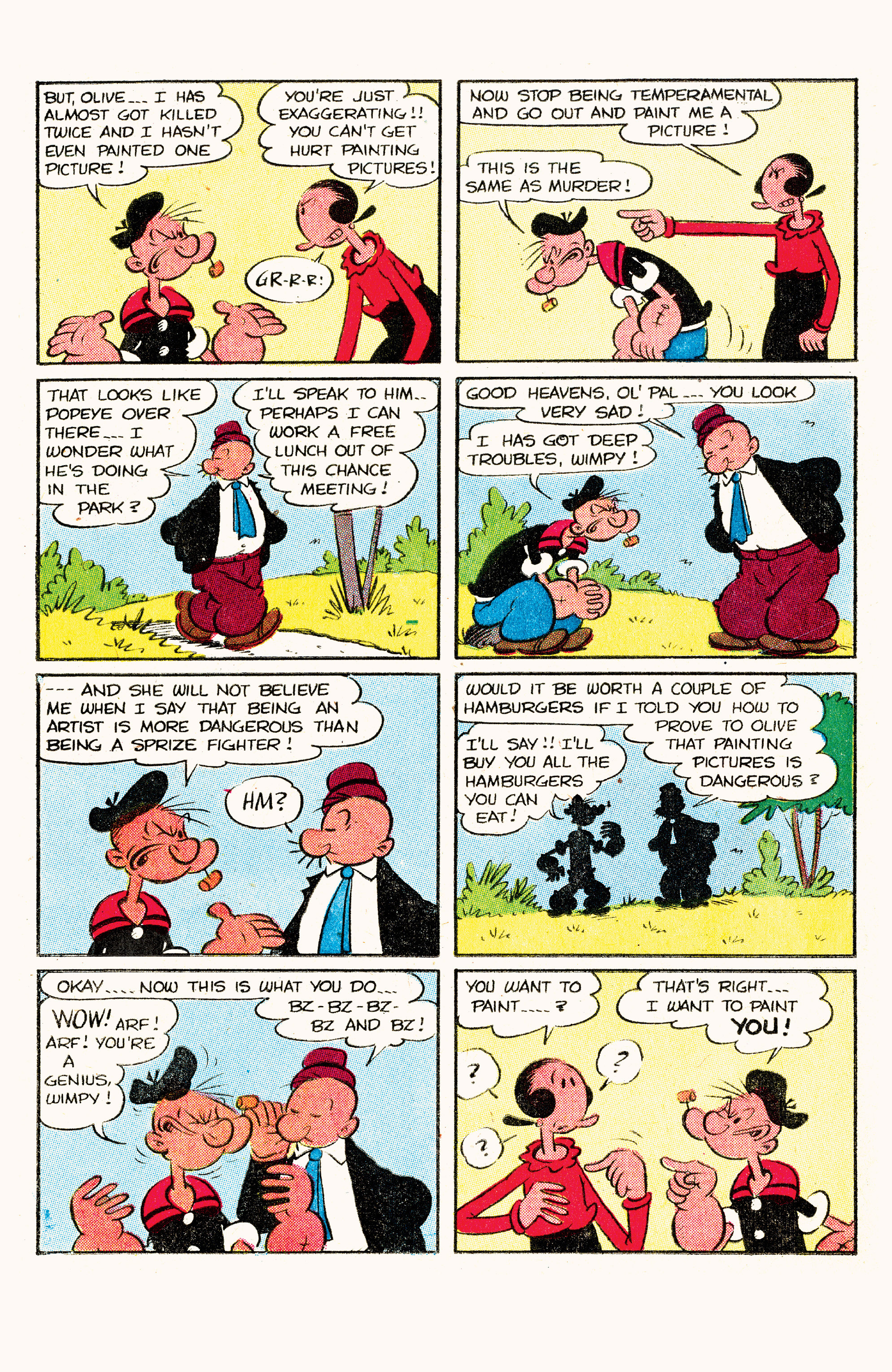 Read online Classic Popeye comic -  Issue #48 - 23