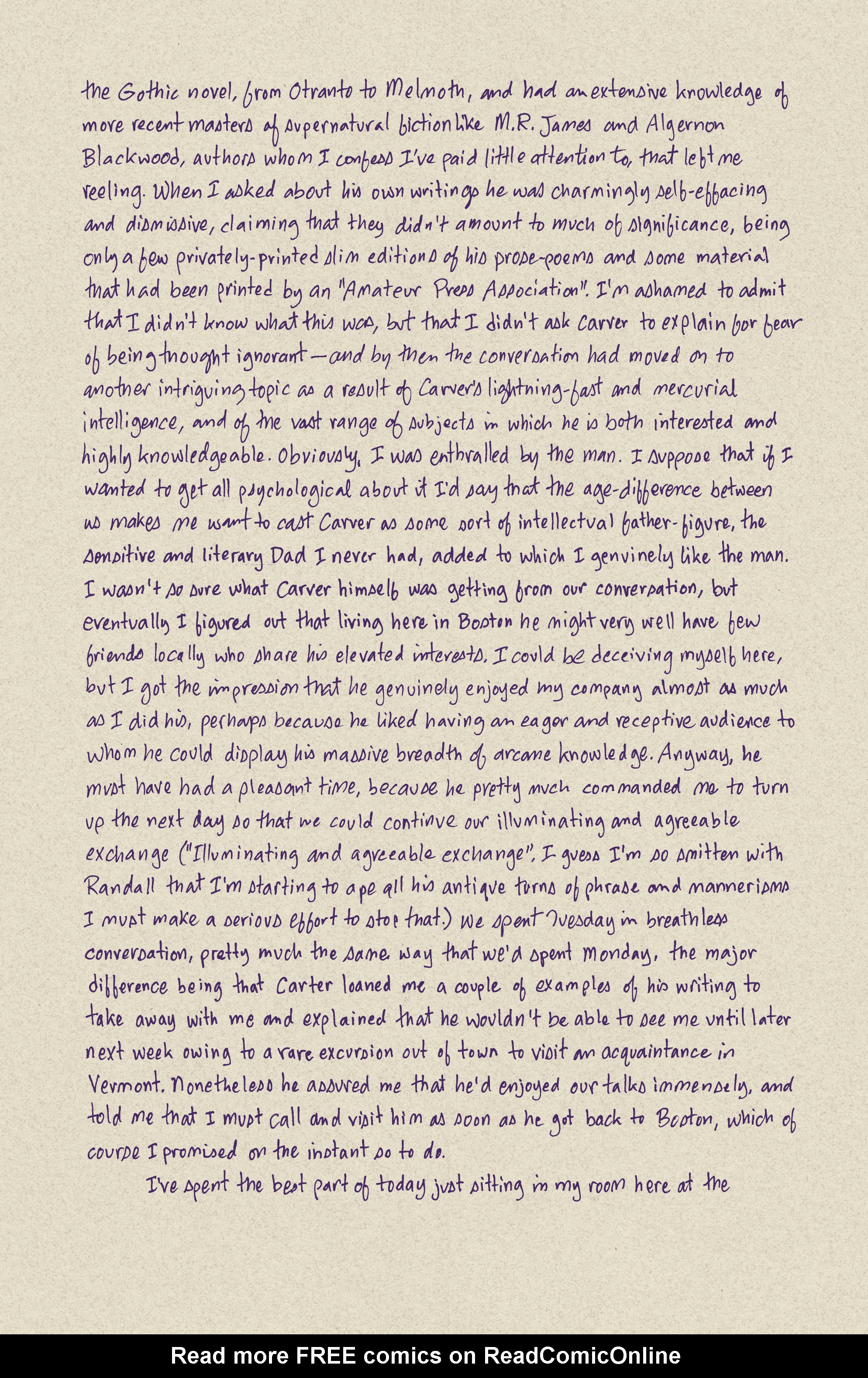 Read online Providence comic -  Issue #8 - 31