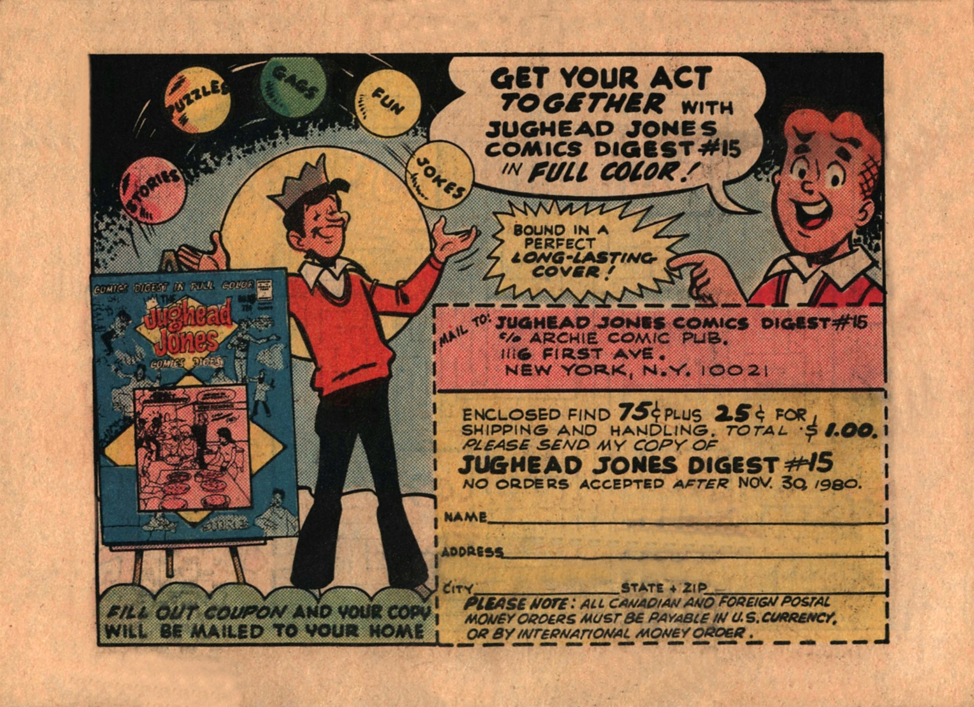 Read online Betty and Veronica Digest Magazine comic -  Issue #1 - 130