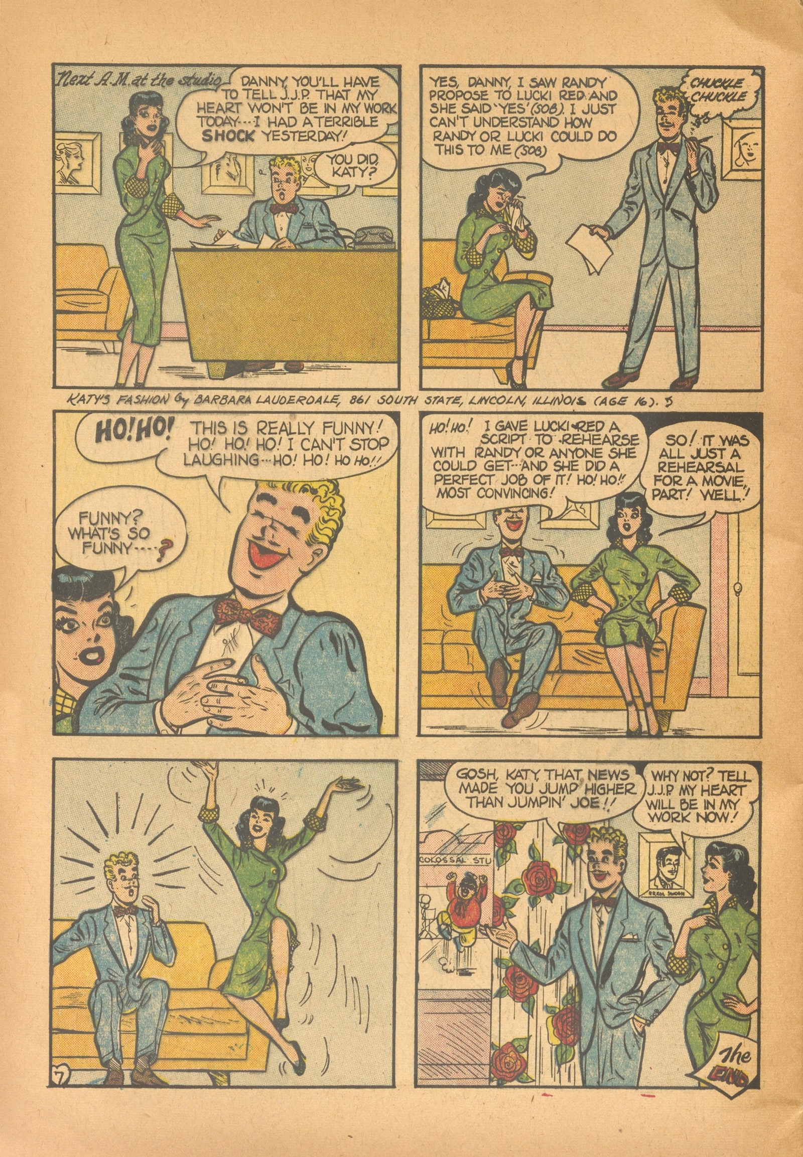 Read online Katy Keene Fashion Book comic -  Issue #21 - 28