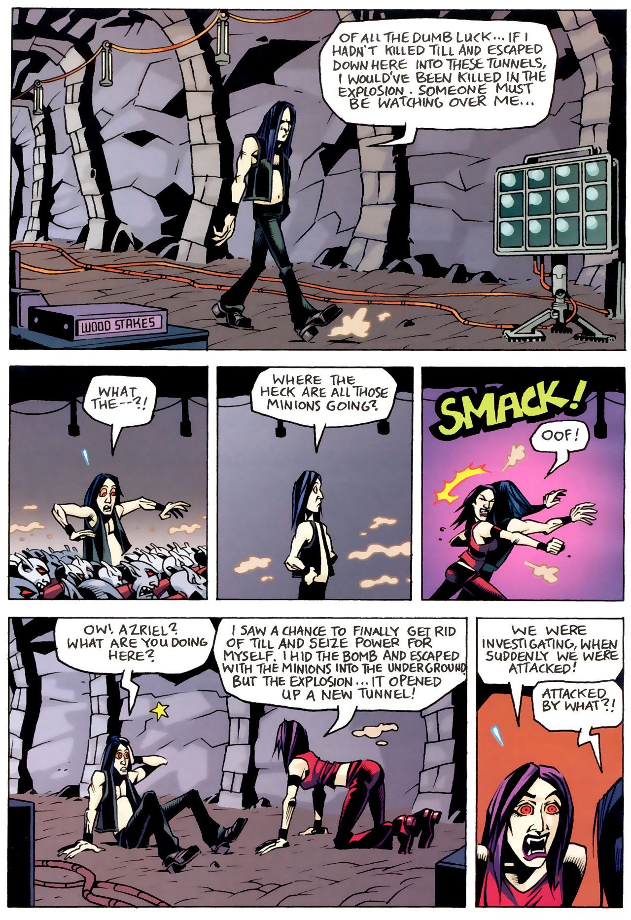 Read online Werewolves on the Moon: Versus Vampires comic -  Issue #3 - 27