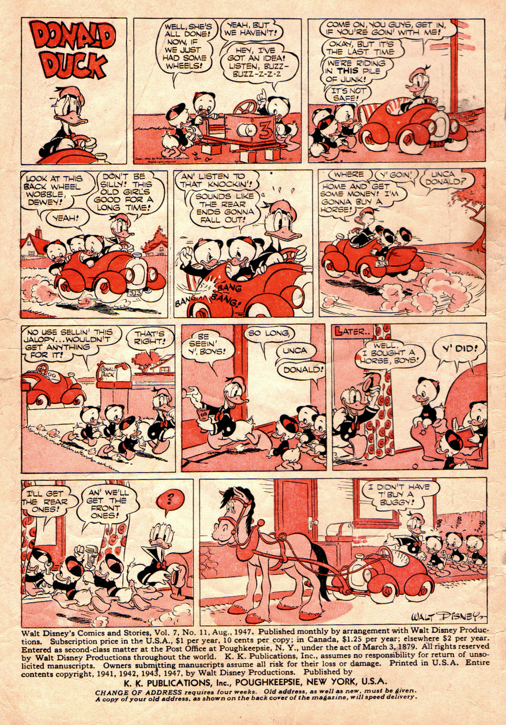 Read online Walt Disney's Comics and Stories comic -  Issue #83 - 2