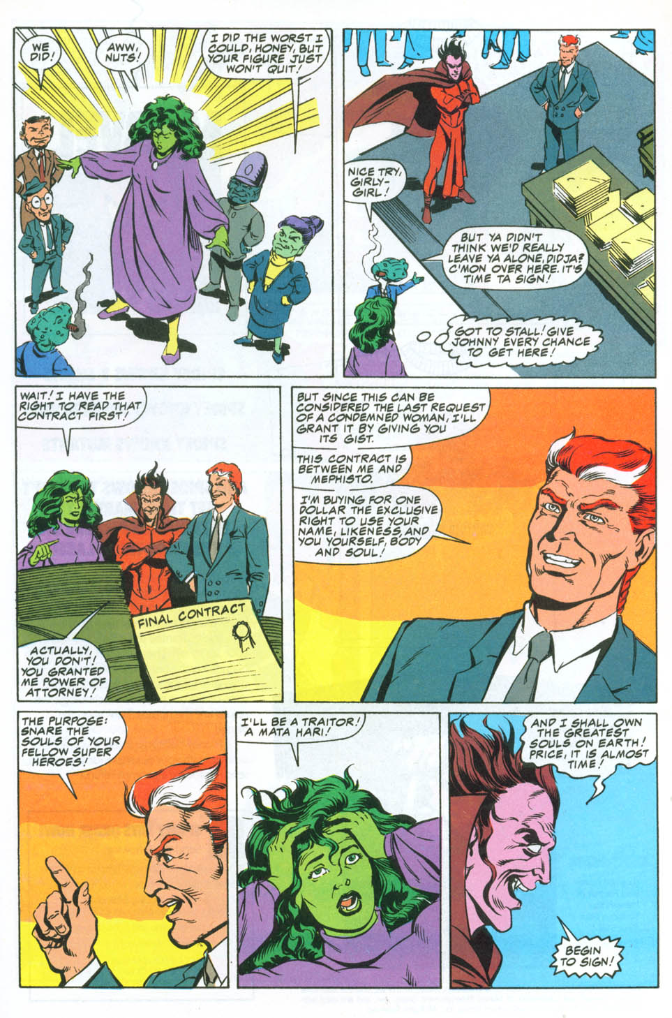 Read online The Sensational She-Hulk comic -  Issue #28 - 22