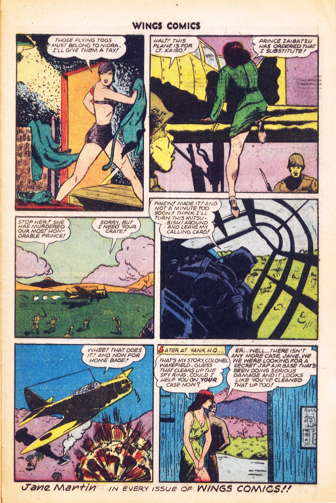 Read online Wings Comics comic -  Issue #62 - 29