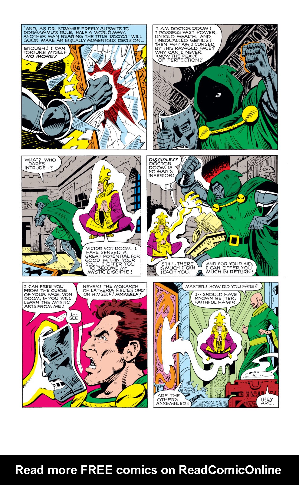 Read online What If? (1977) comic -  Issue #18 - Dr. Strange were a disciple of Dormammu - 8