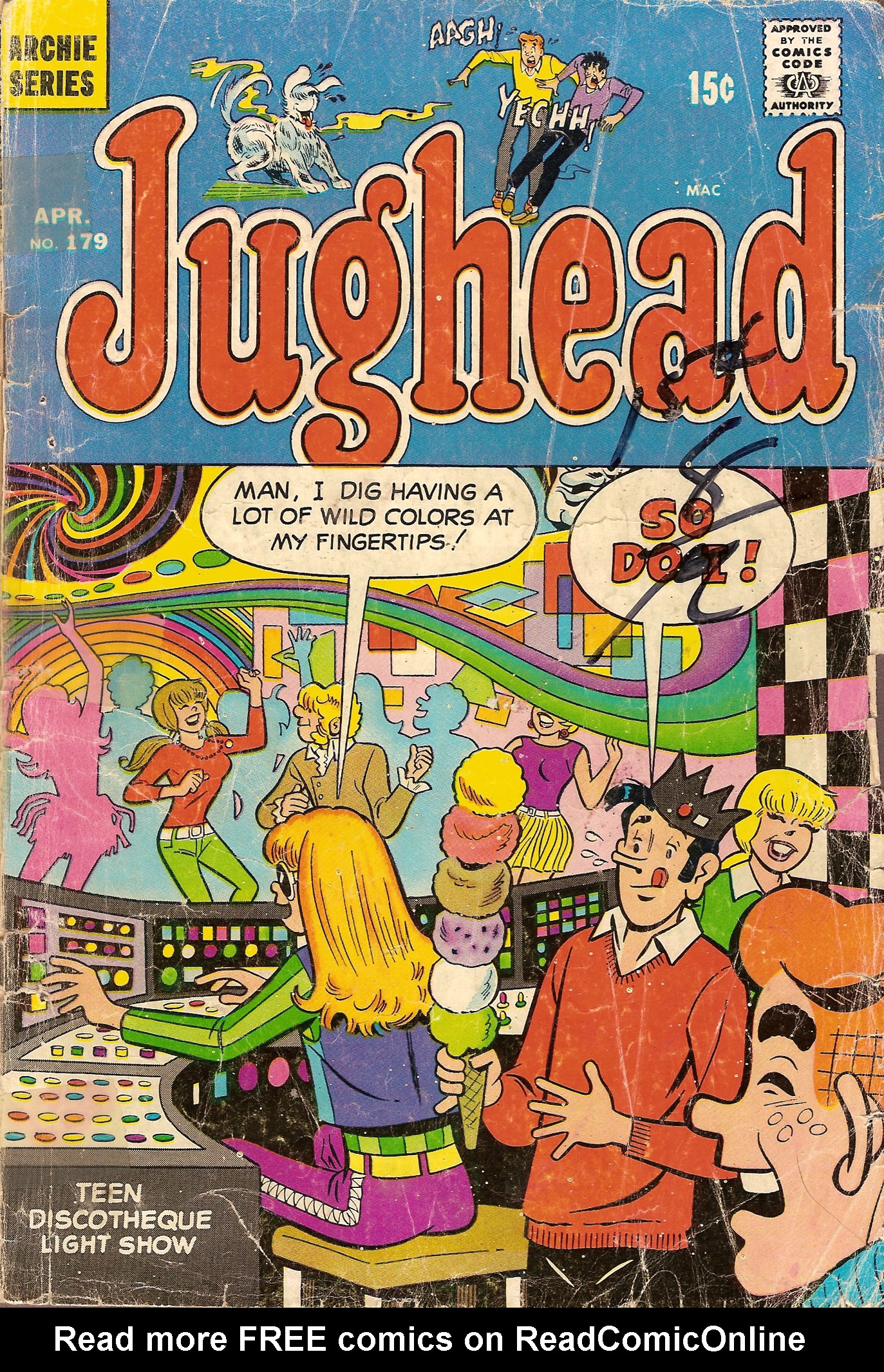 Read online Jughead (1965) comic -  Issue #179 - 1