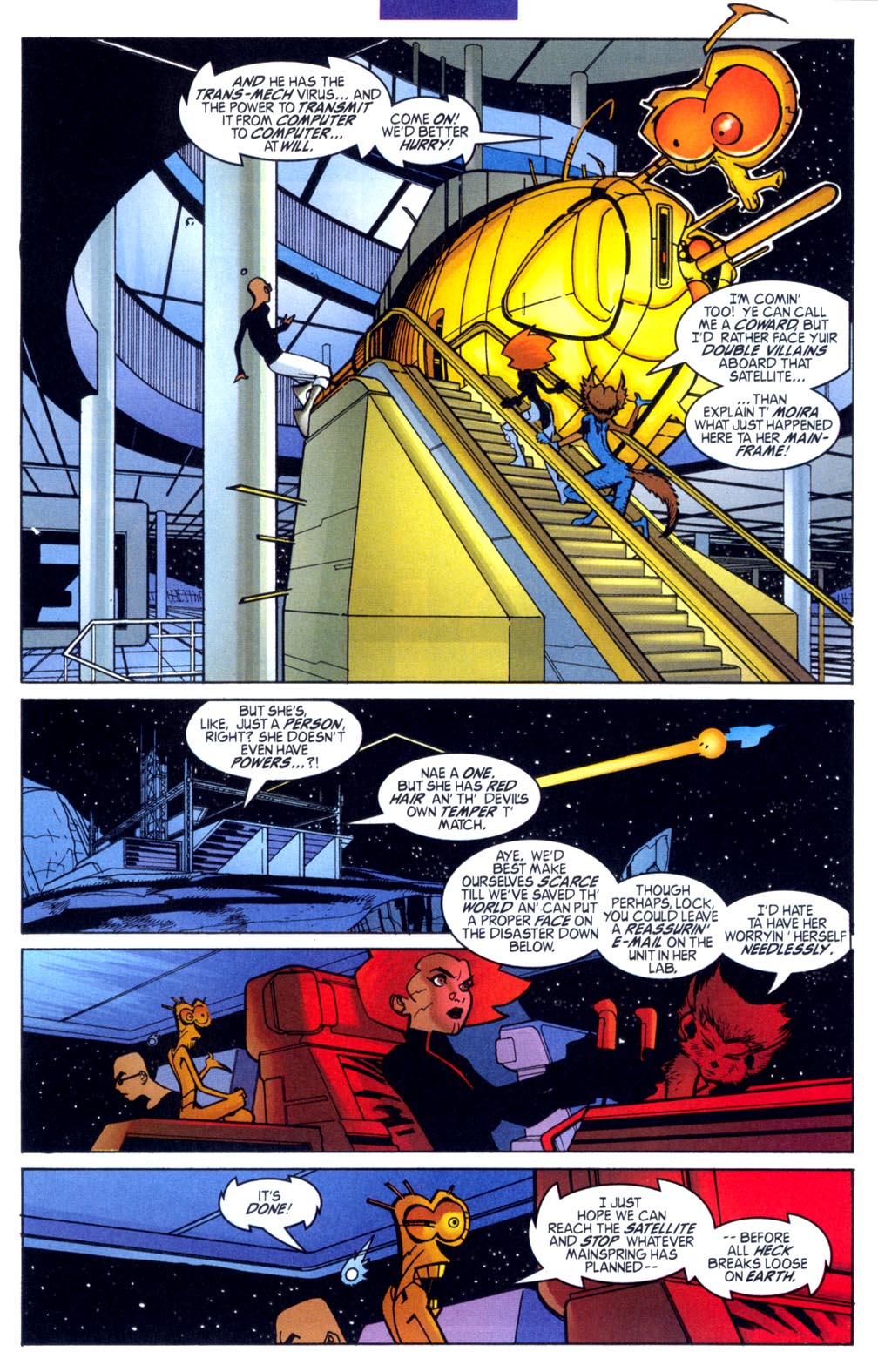Read online Warlock (1999) comic -  Issue #7 - 20