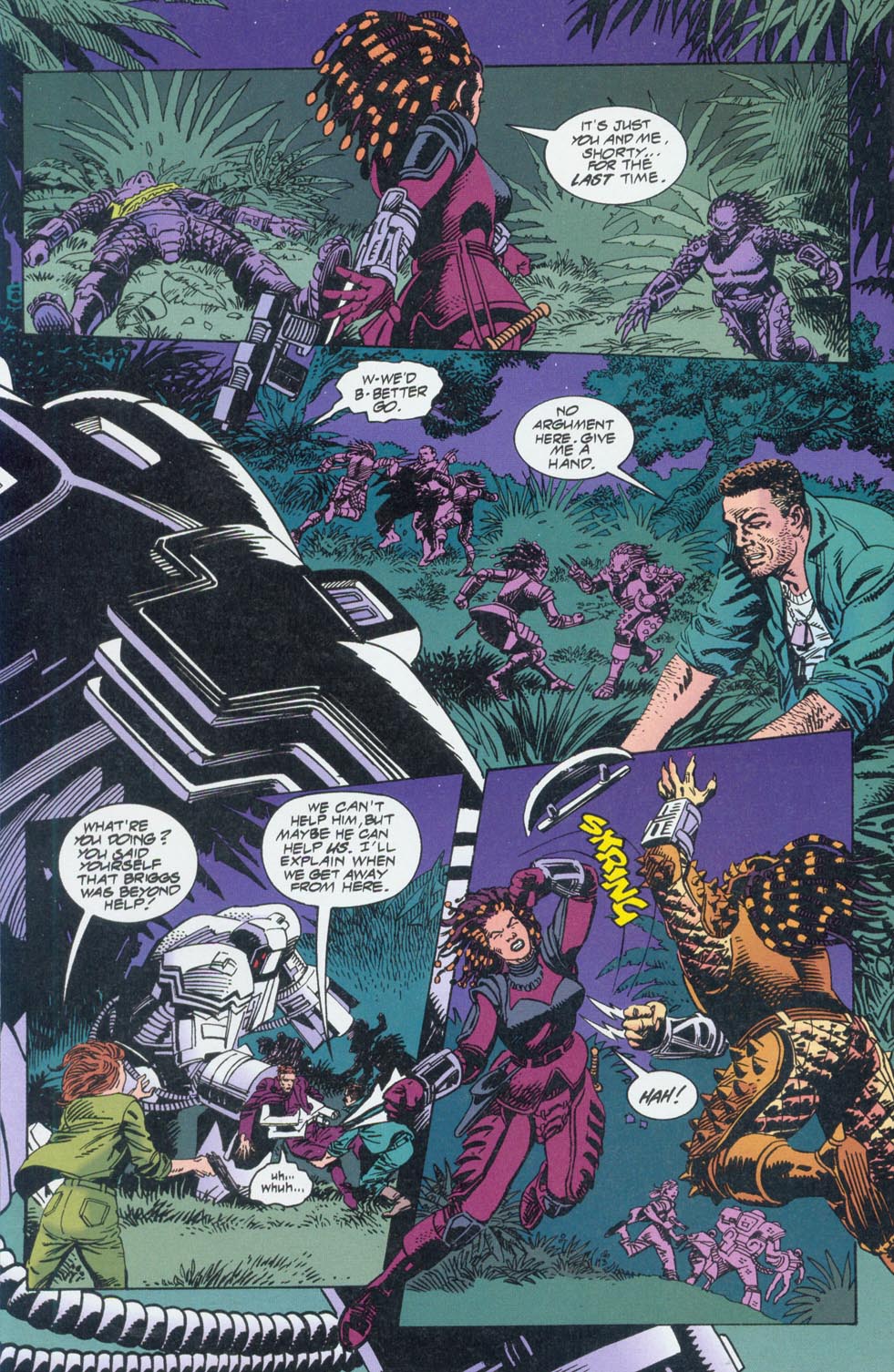 Read online Aliens vs. Predator: War comic -  Issue #4 - 22