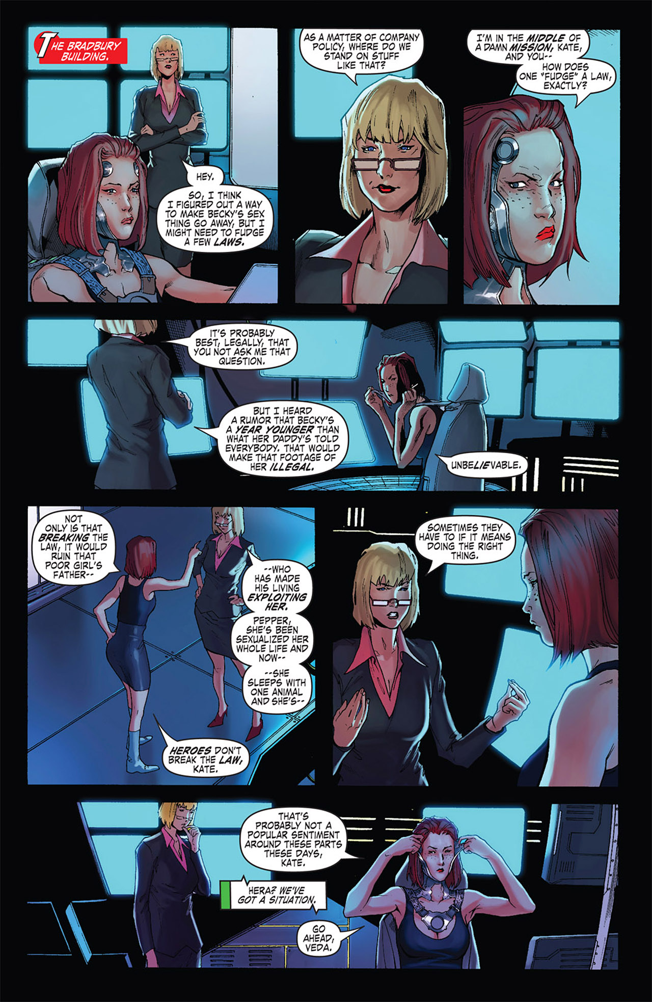 Read online The Order (2007) comic -  Issue #5 - 16