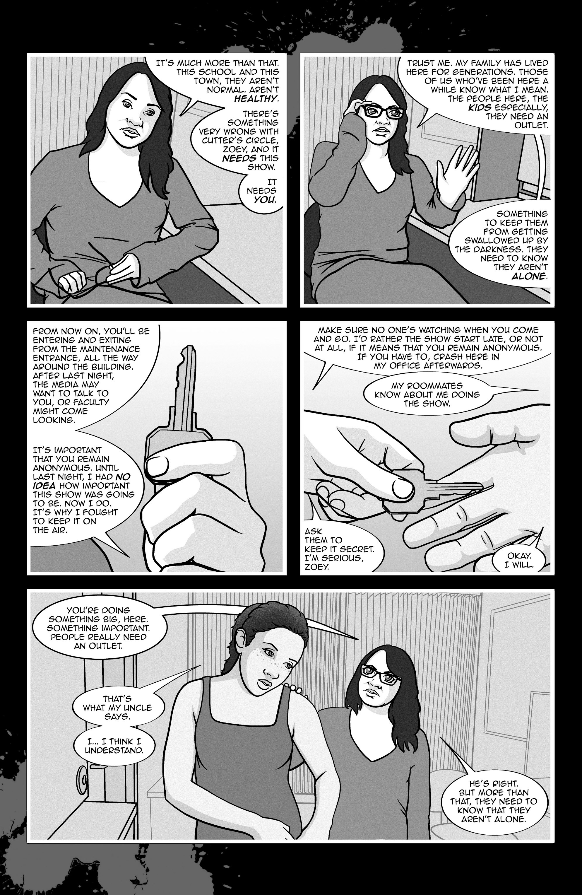 Read online A Voice in the Dark comic -  Issue #3 - 8