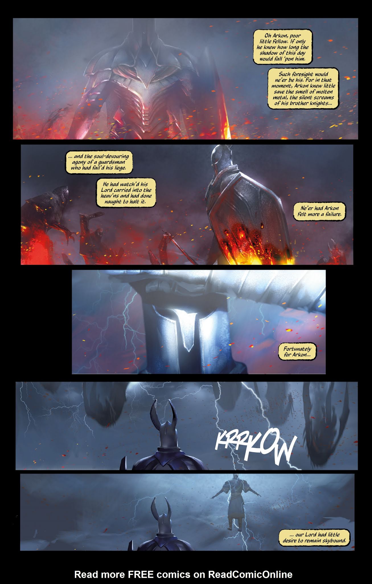 Read online Dark Souls: The Age of Fire comic -  Issue #1 - 10