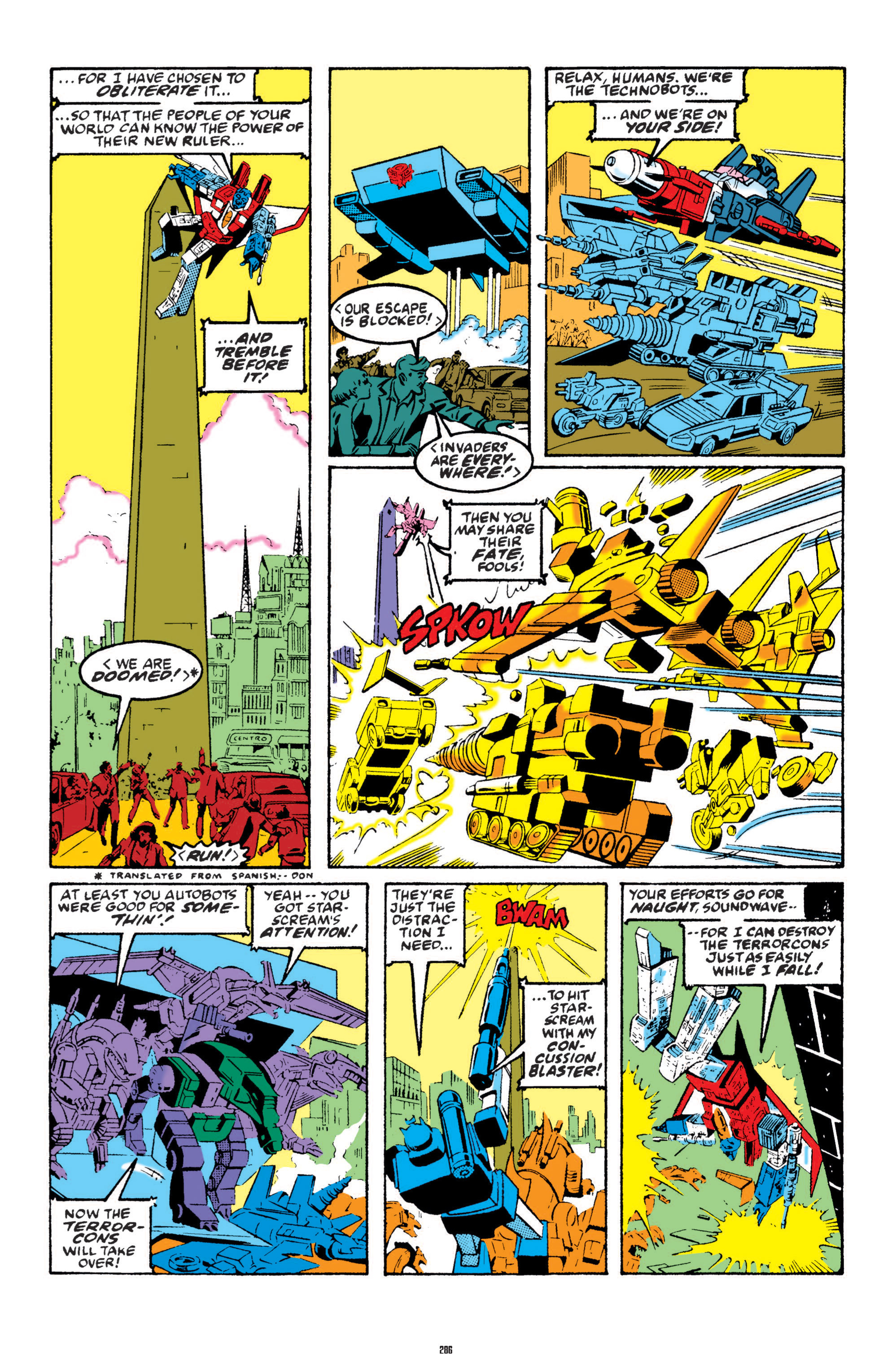 Read online The Transformers Classics comic -  Issue # TPB 4 - 287