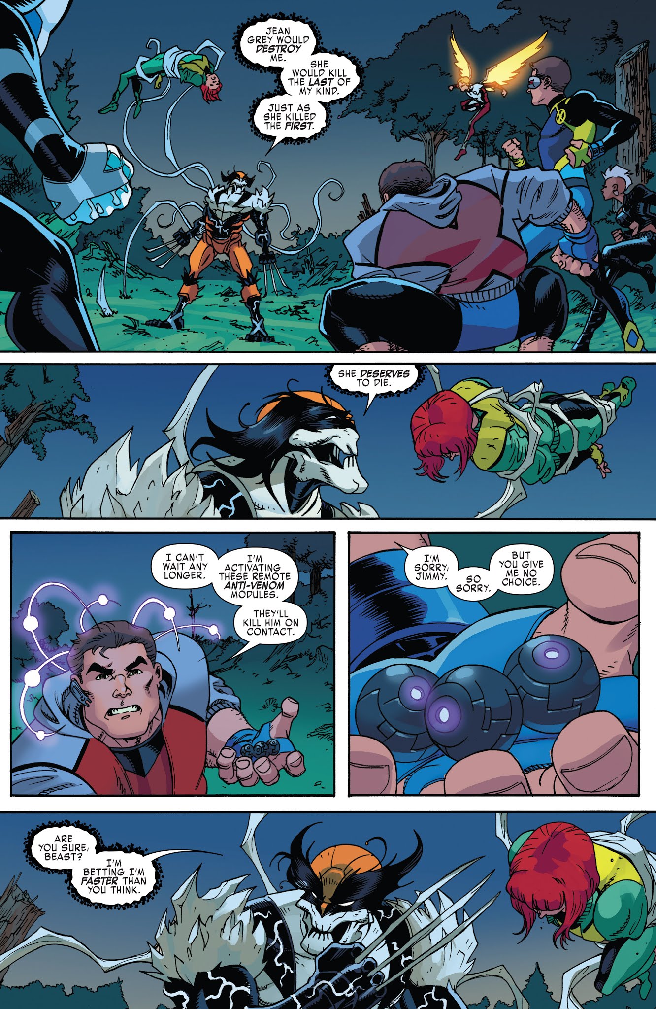 Read online X-Men: Blue comic -  Issue #29 - 17