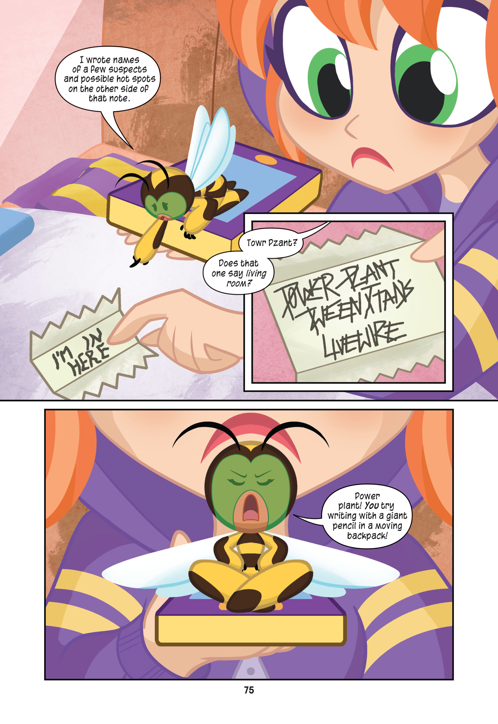 Read online DC Super Hero Girls: Powerless comic -  Issue # TPB - 74