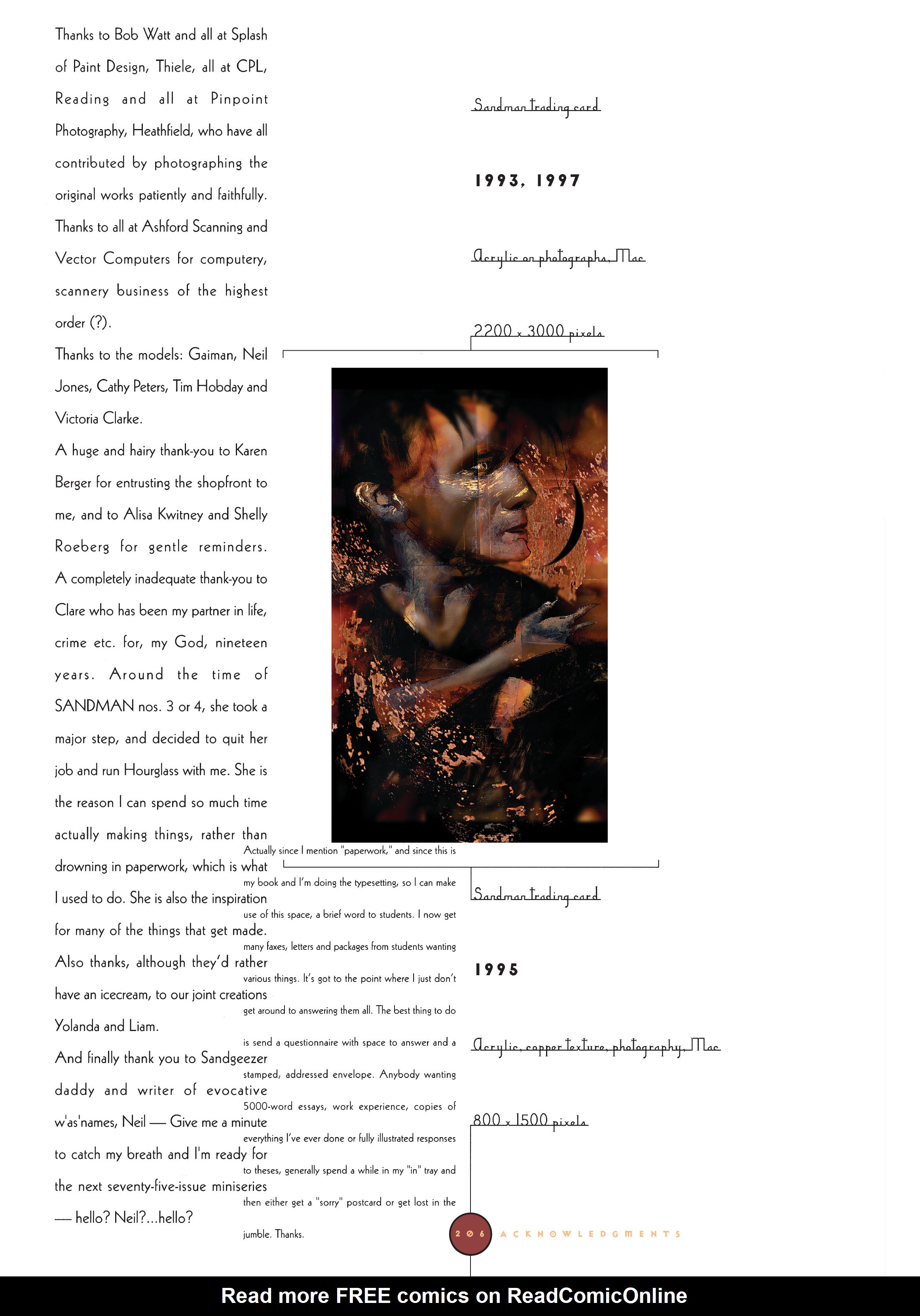 Read online Dust Covers: The Collected Sandman Covers, 1989-1997 comic -  Issue # TPB (Part 2) - 105