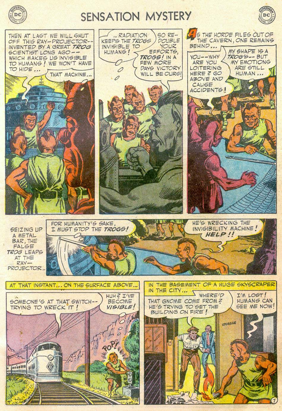 Read online Sensation (Mystery) Comics comic -  Issue #110 - 19