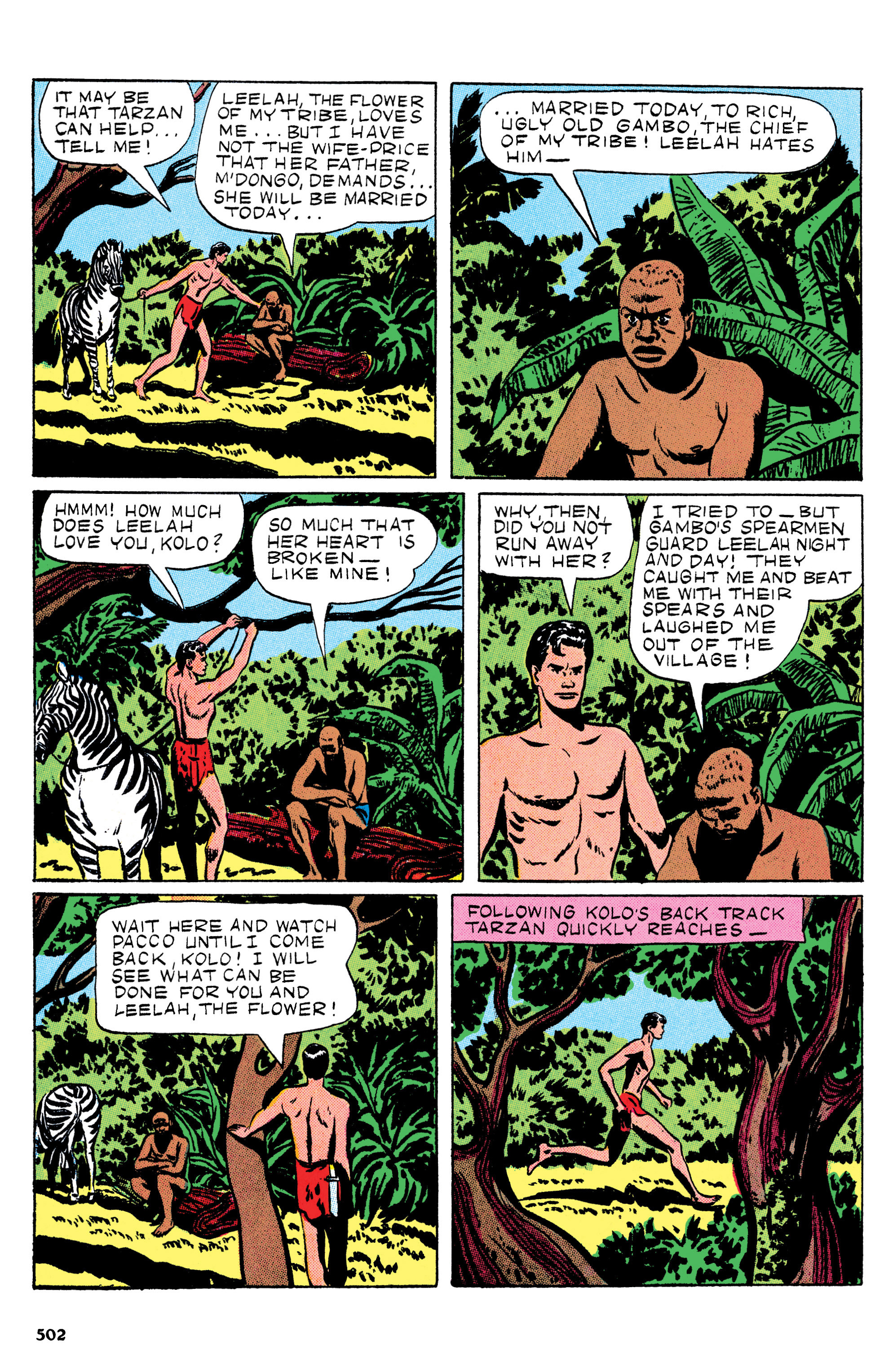 Read online Edgar Rice Burroughs Tarzan: The Jesse Marsh Years Omnibus comic -  Issue # TPB (Part 6) - 4