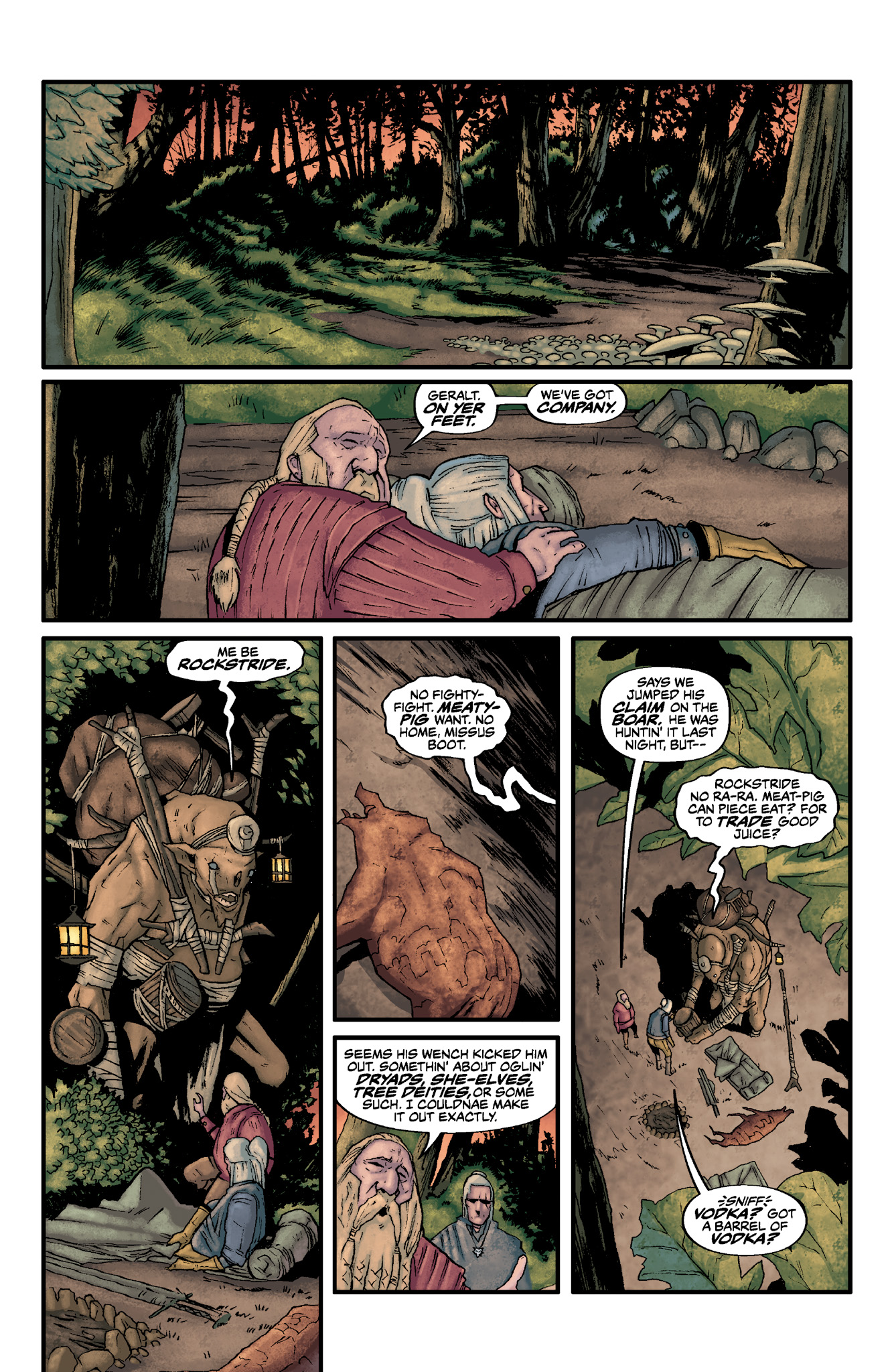 Read online The Witcher: Fox Children comic -  Issue #1 - 6