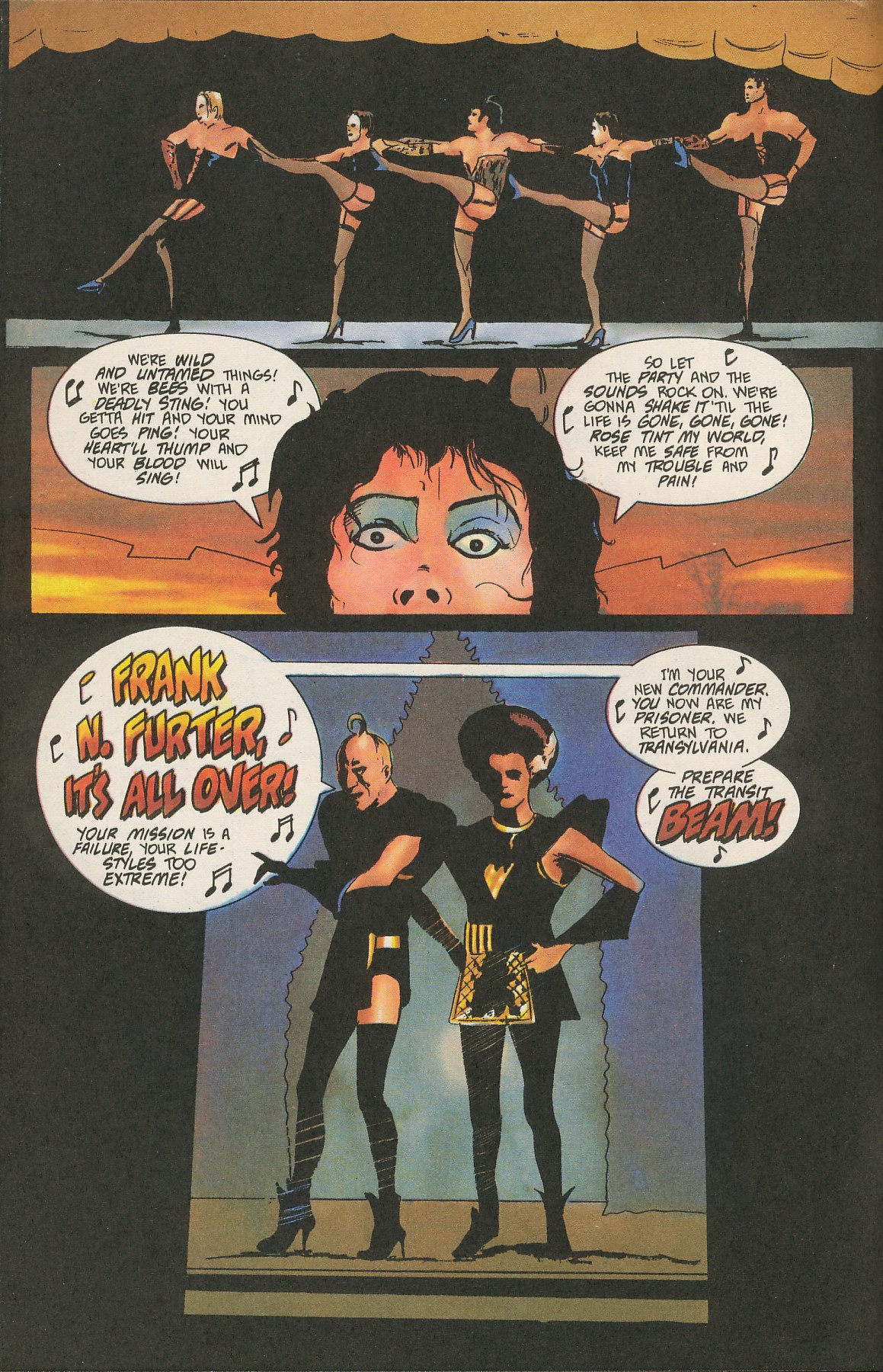 Read online The Rocky Horror Picture Show: The Comic Book comic -  Issue #3 - 16