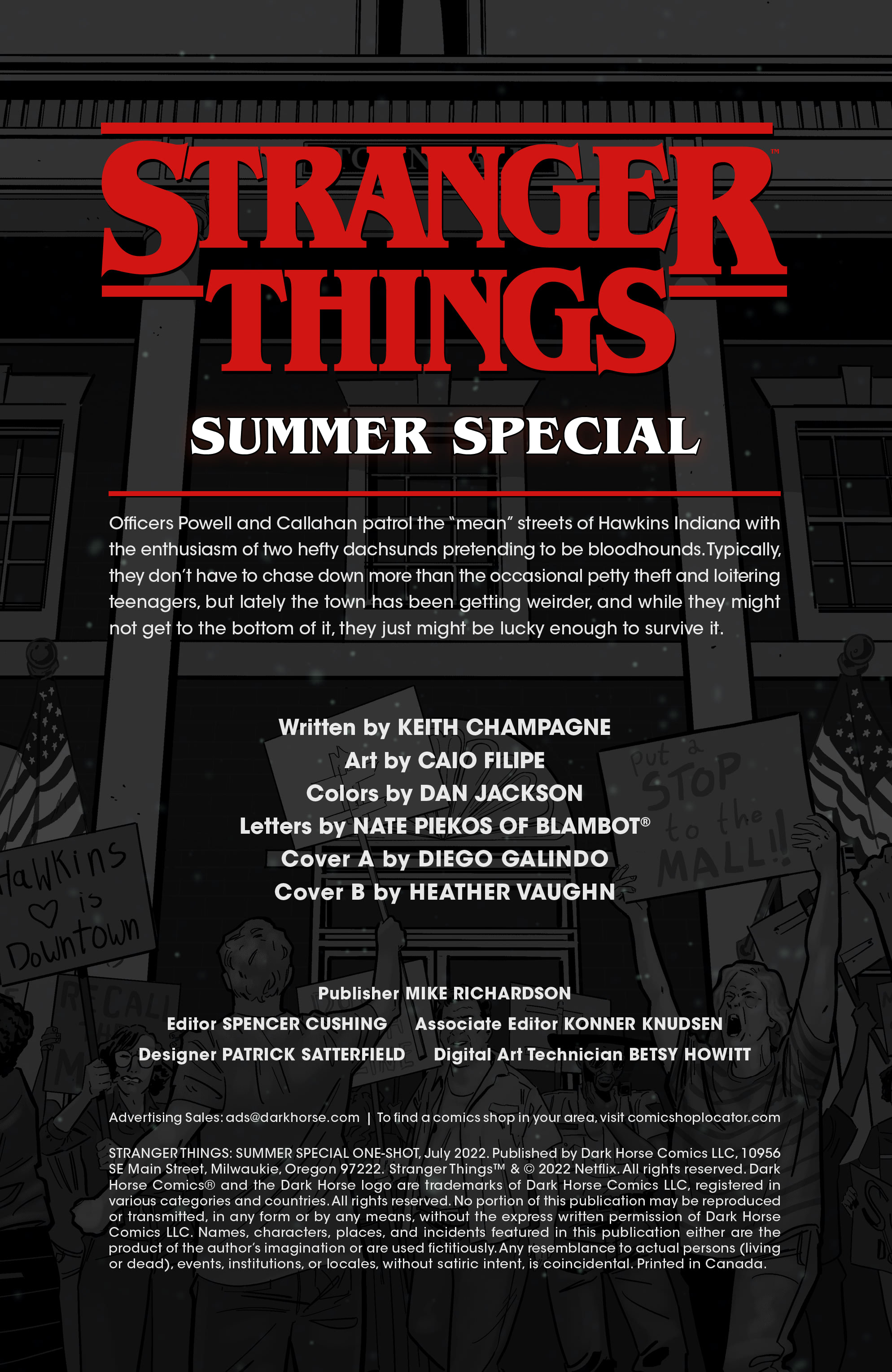 Read online Stranger Things - Summer Special comic -  Issue # Full - 2