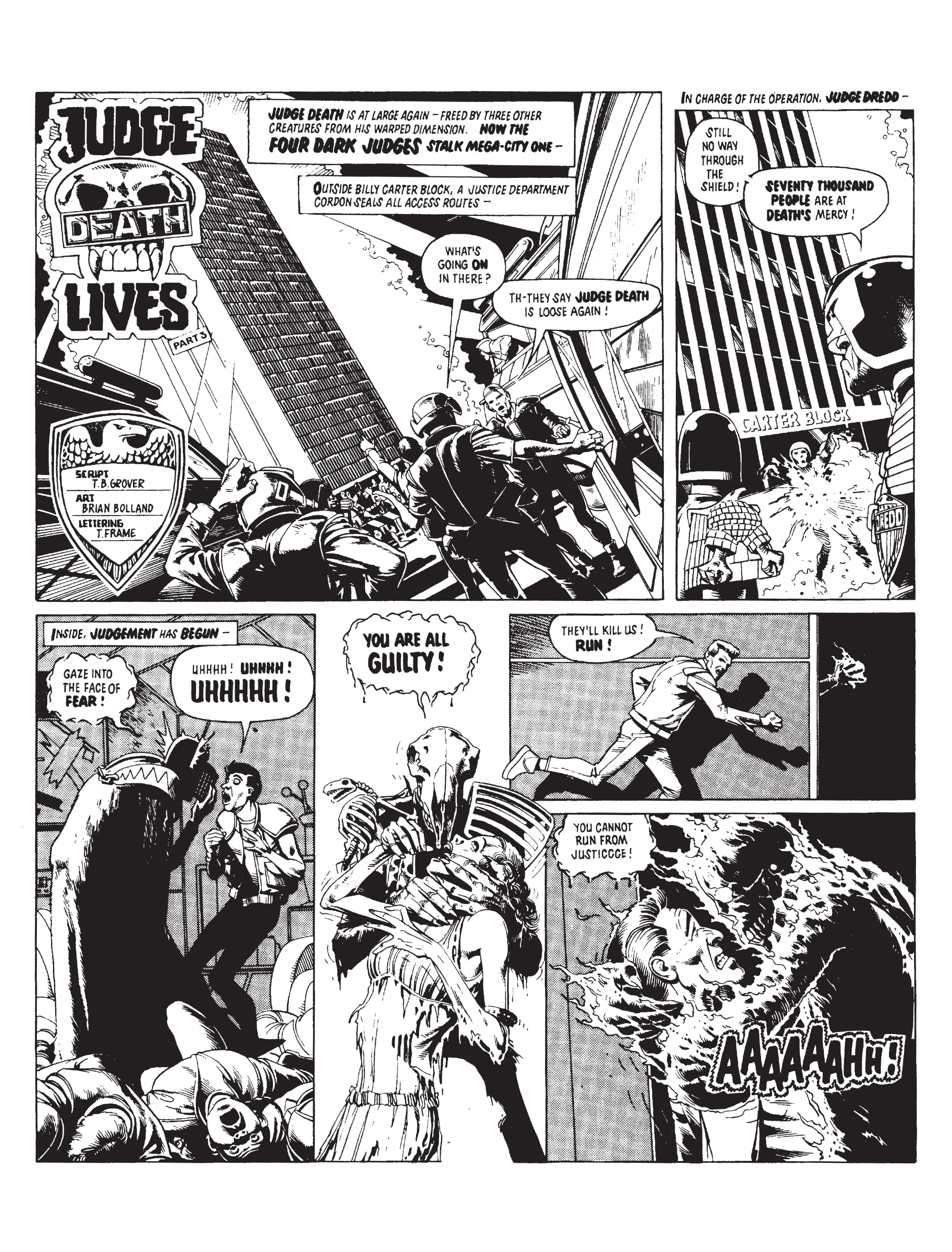 Read online Essential Judge Dredd: Dredd Vs Death comic -  Issue # TPB (Part 1) - 36