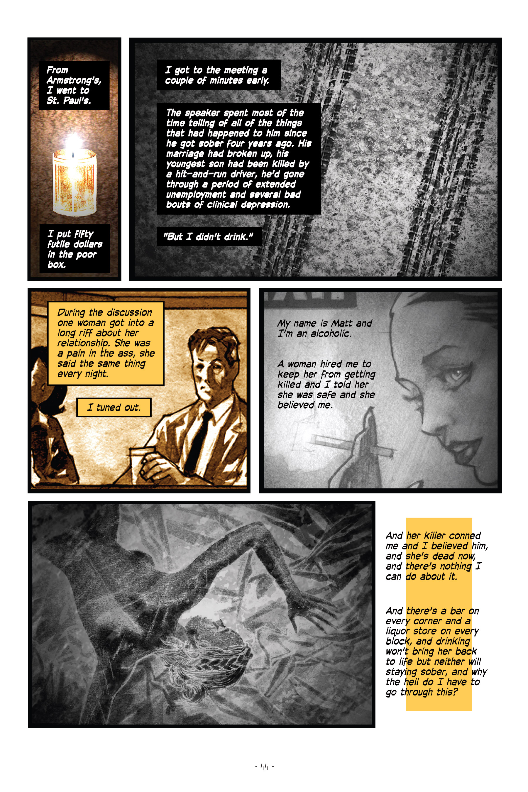Read online Eight Million Ways To Die comic -  Issue # TPB - 43