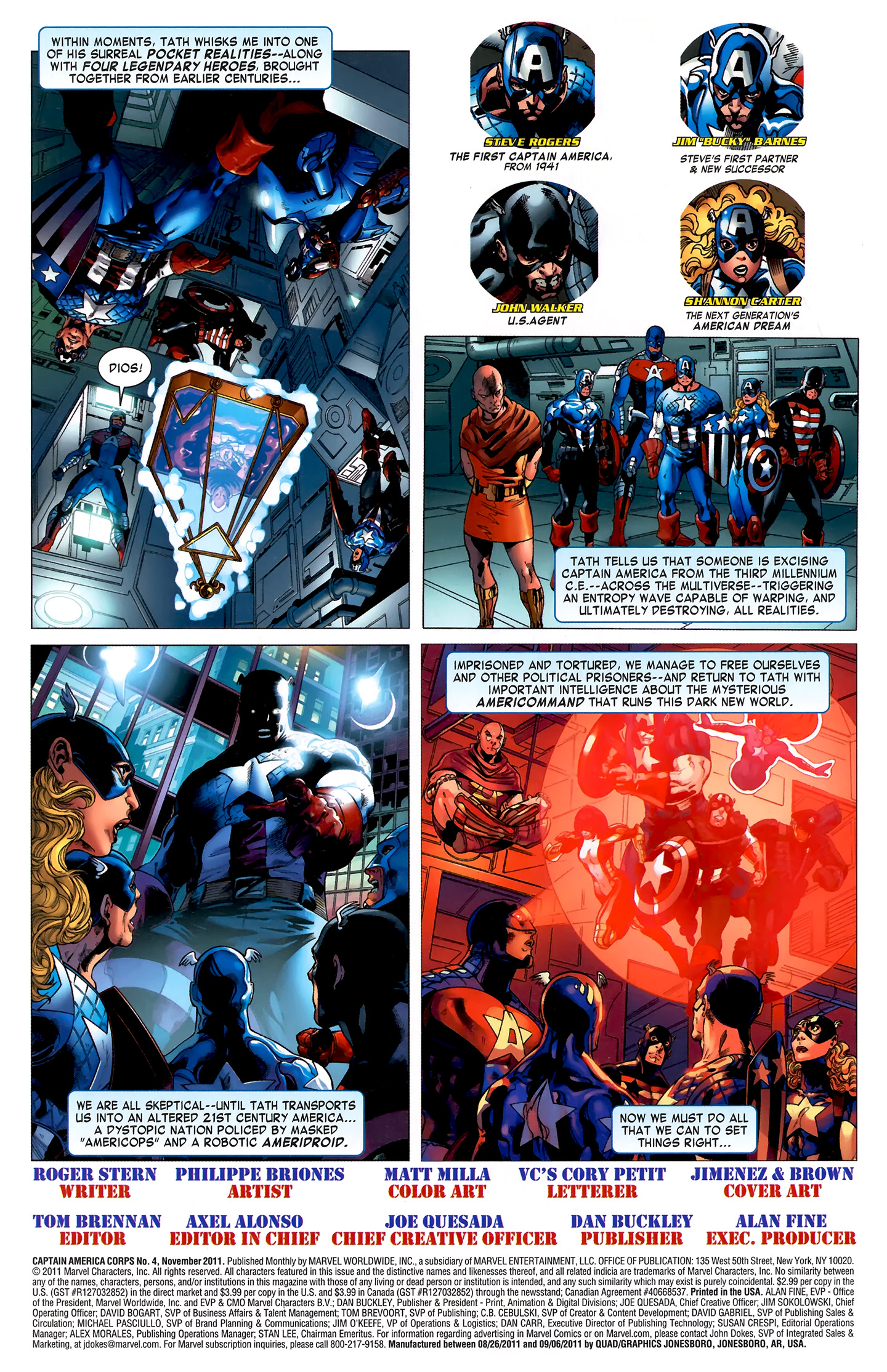 Captain America Corps 4 Page 2