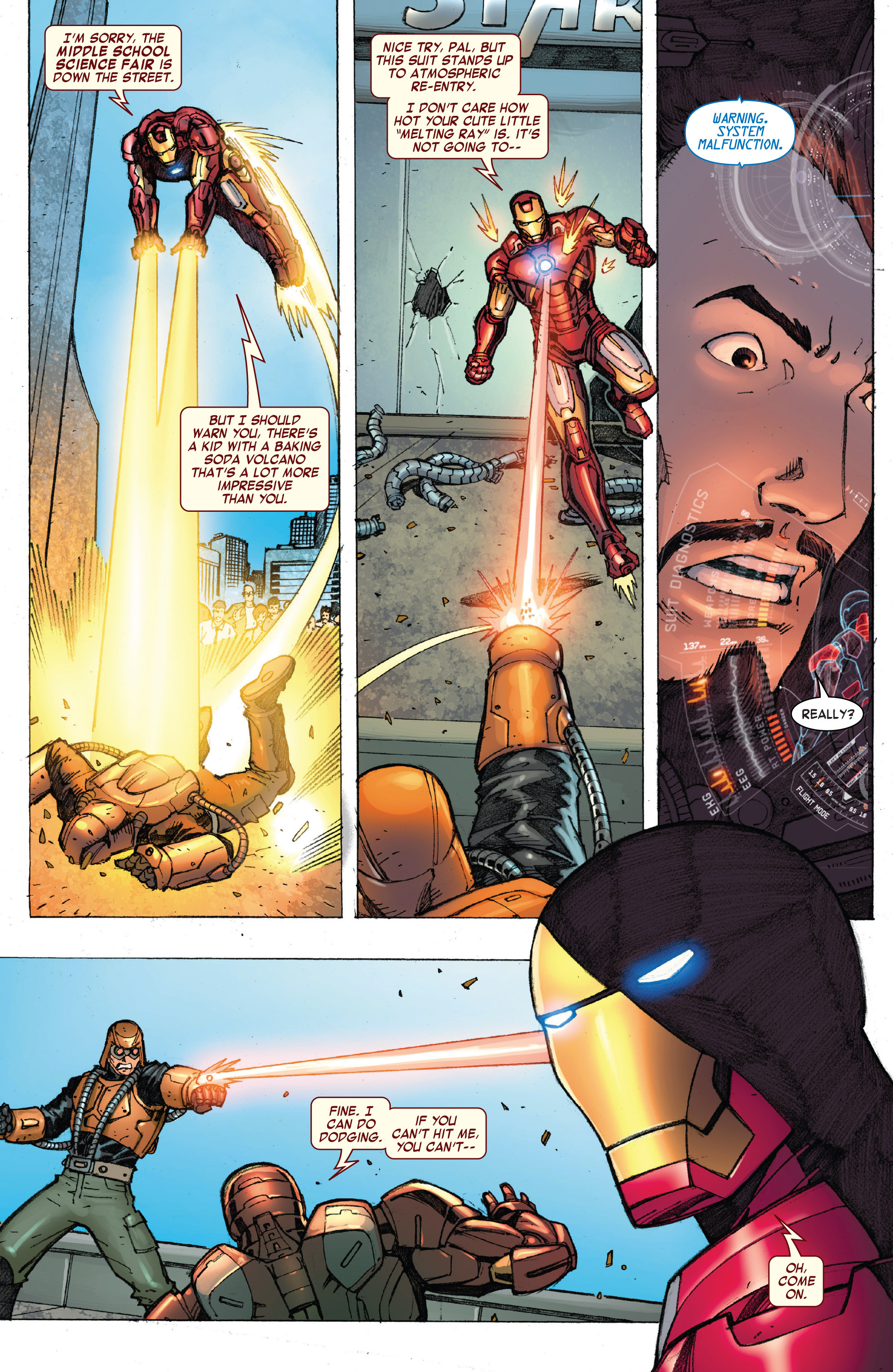 Read online Iron Man: The Coming of the Melter comic -  Issue # Full - 4