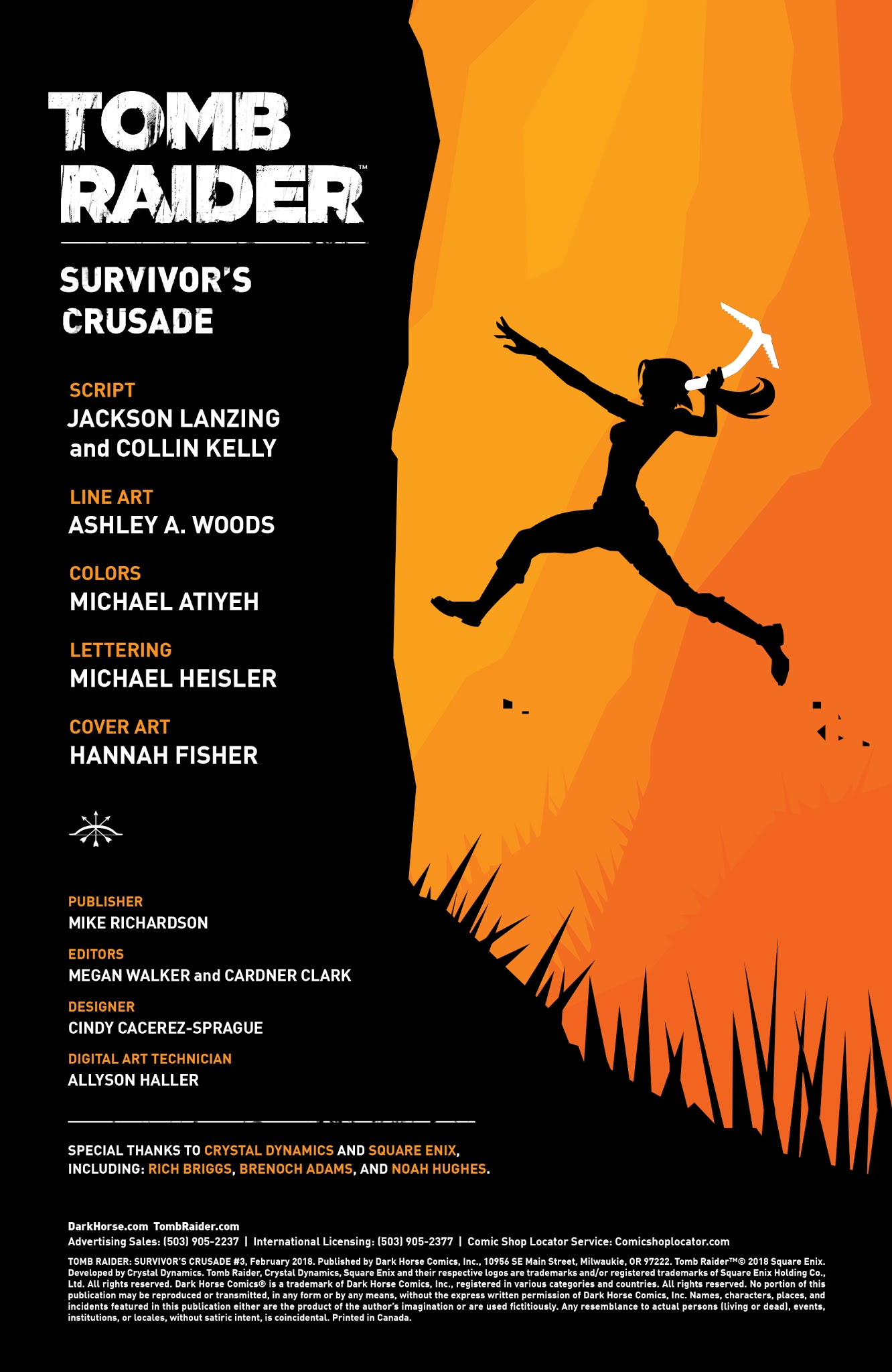 Read online Tomb Raider: Survivor's Crusade comic -  Issue #3 - 2