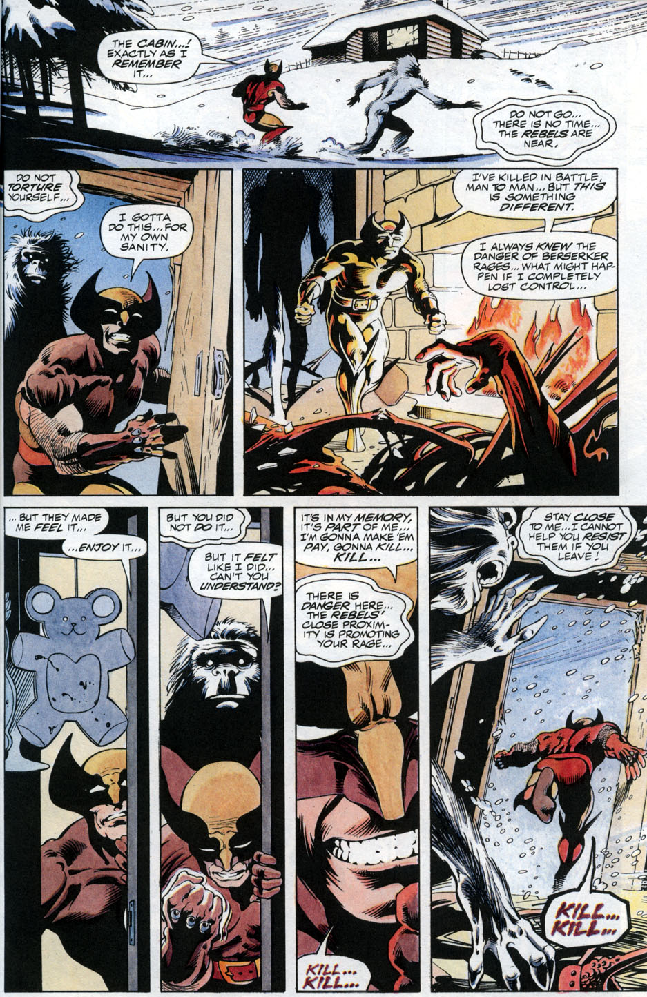 Read online Marvel Graphic Novel comic -  Issue #65 - Wolverine - Bloodlust - 25