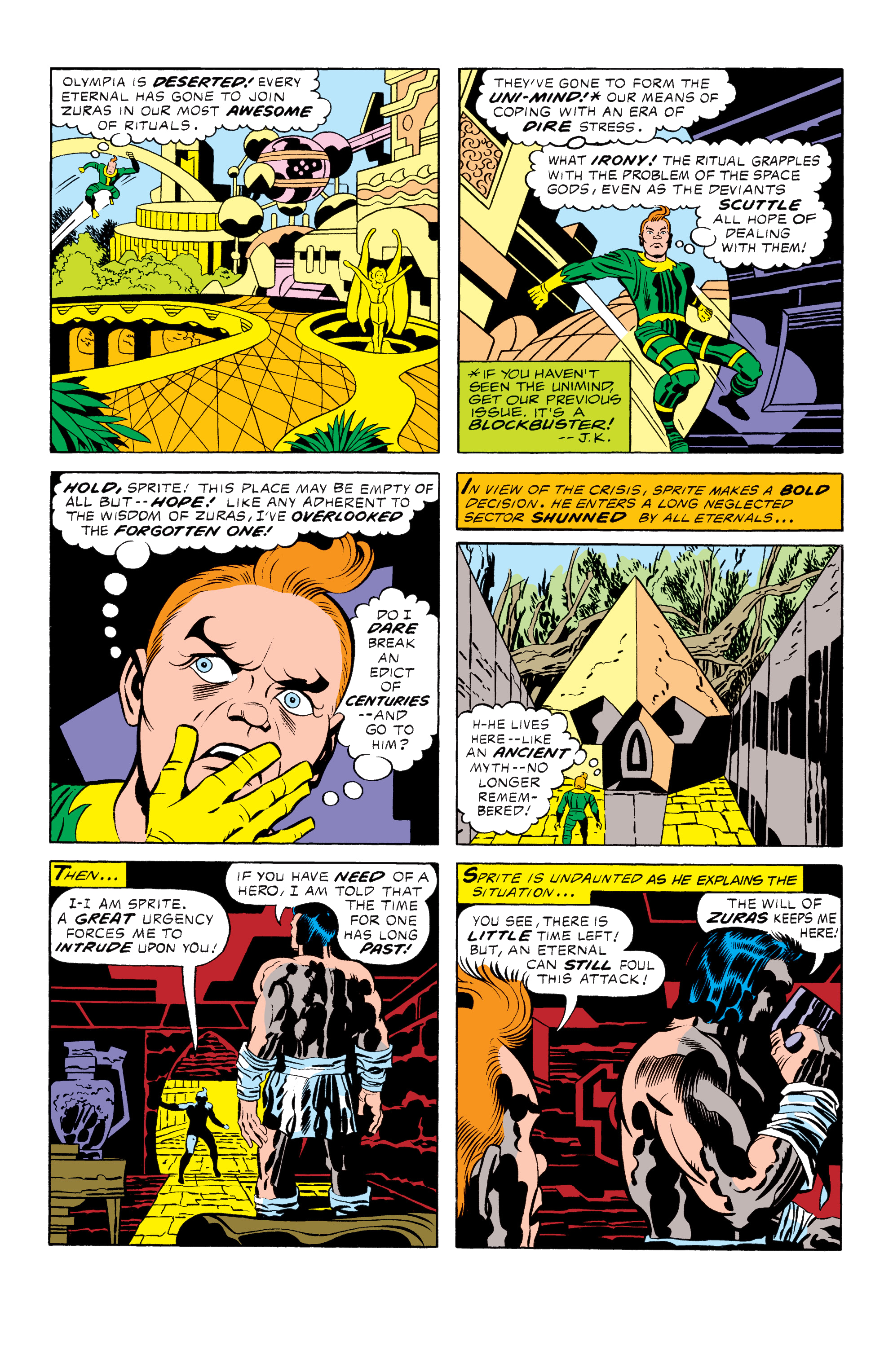 Read online The Eternals by Jack Kirby: The Complete Collection comic -  Issue # TPB (Part 3) - 55