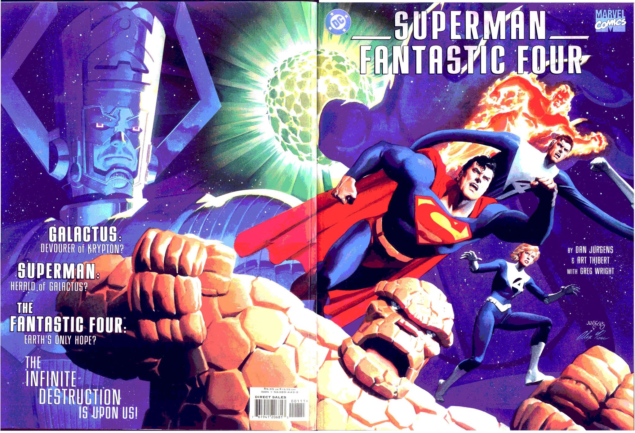 Read online Superman/Fantastic Four comic -  Issue # Full - 1