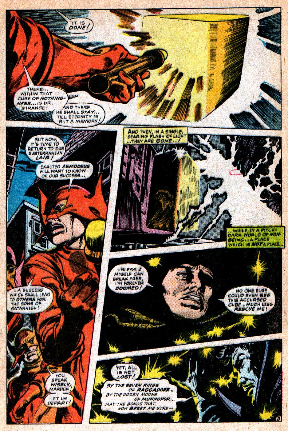 Read online Marvel Masterworks: Doctor Strange comic -  Issue # TPB 3 - 158