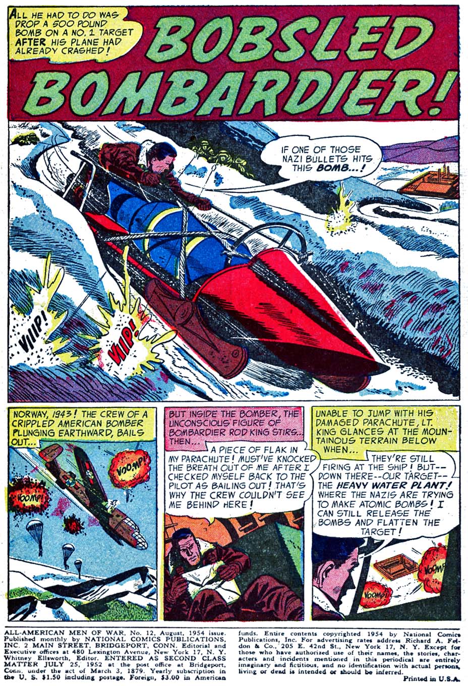 Read online All-American Men of War comic -  Issue #12 - 3