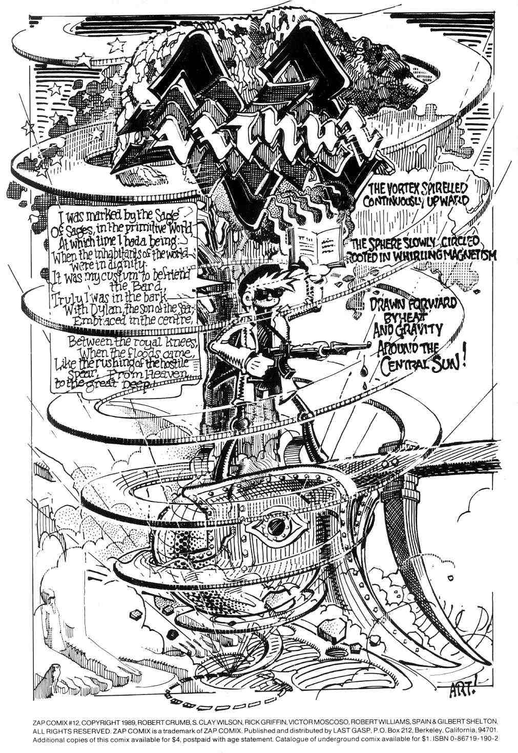 Read online Zap Comix comic -  Issue #12 - 2