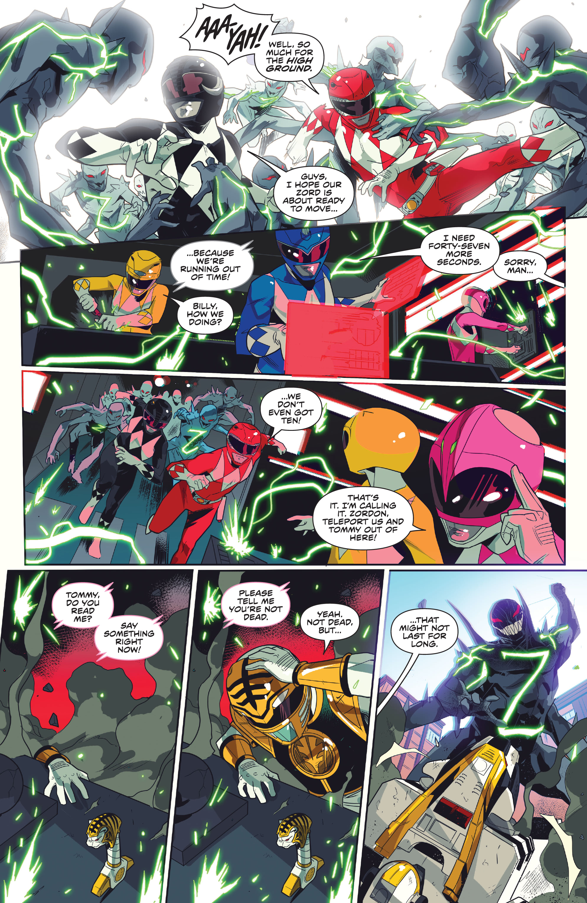 Read online Mighty Morphin comic -  Issue #4 - 15