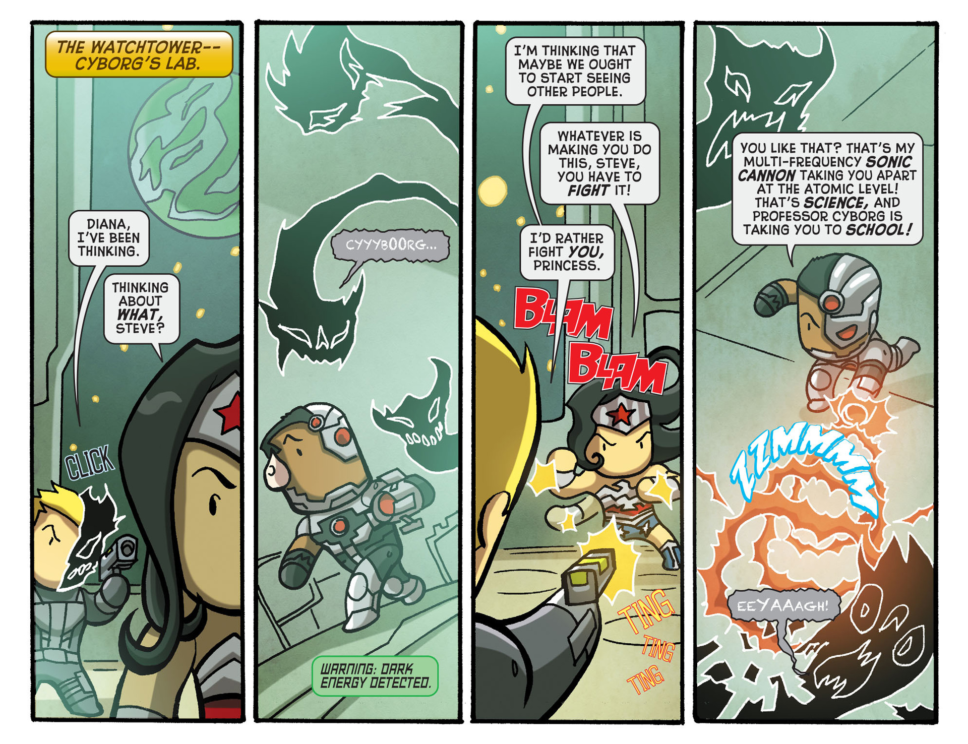 Read online Scribblenauts Unmasked: A Crisis of Imagination comic -  Issue #7 - 5