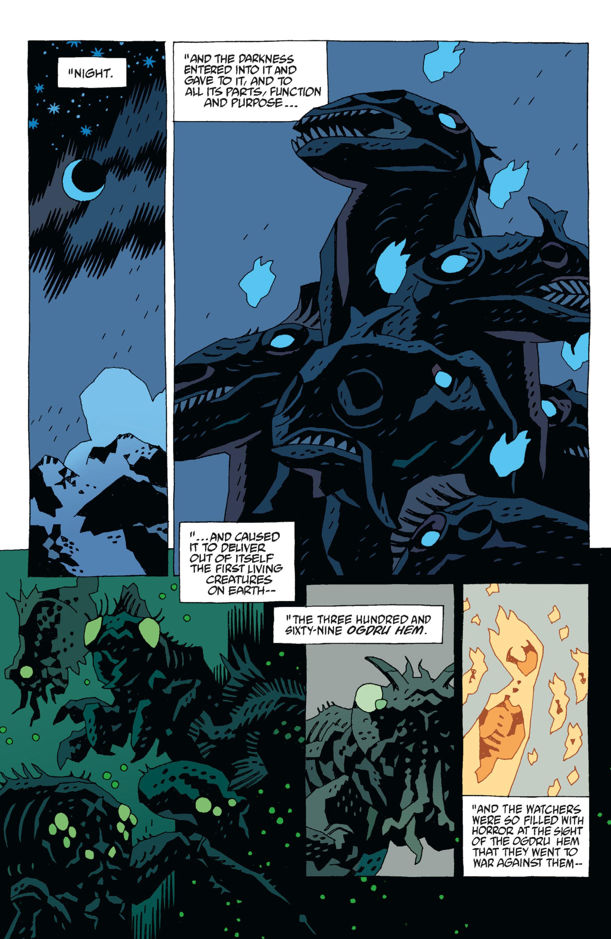Read online Hellboy comic -  Issue #6 - 106