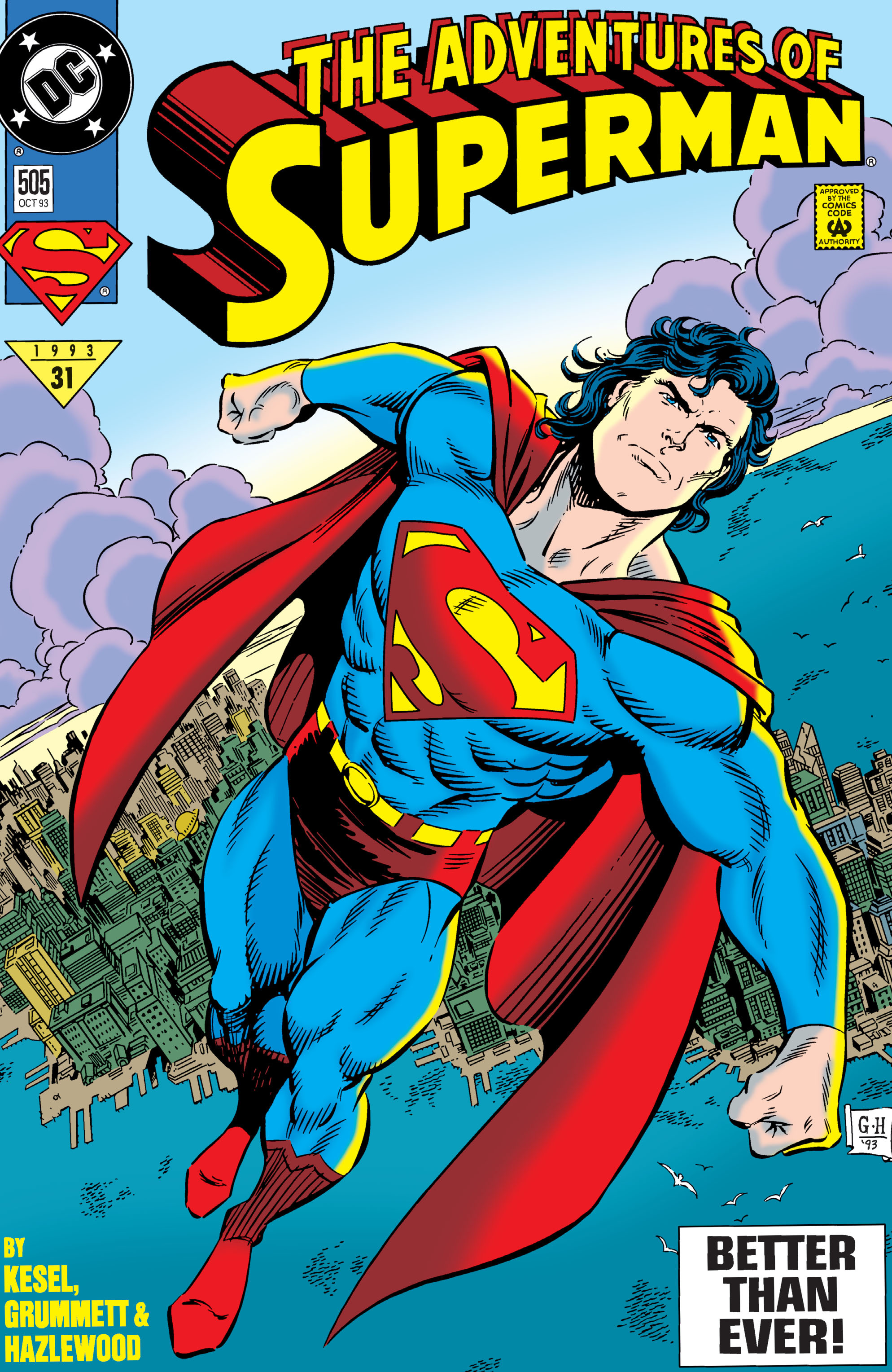 Read online Adventures of Superman (1987) comic -  Issue #505 - 1