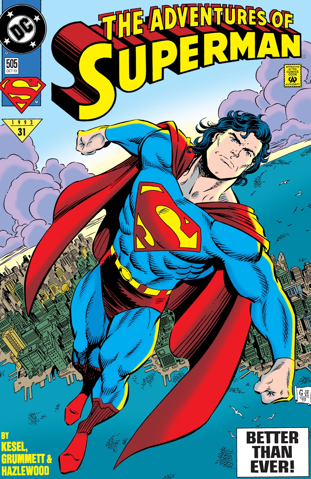 Adventures of Superman (1987) issue 505 - Page 1