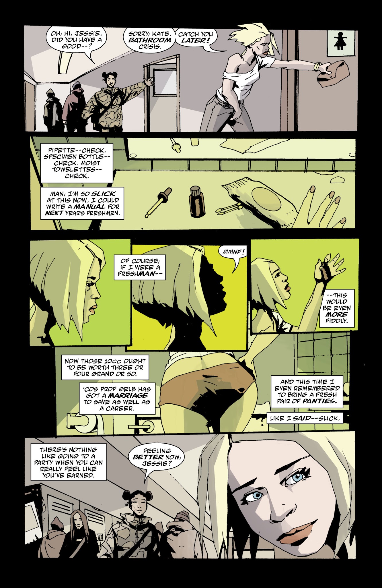 Read online Faker comic -  Issue #1 - 5