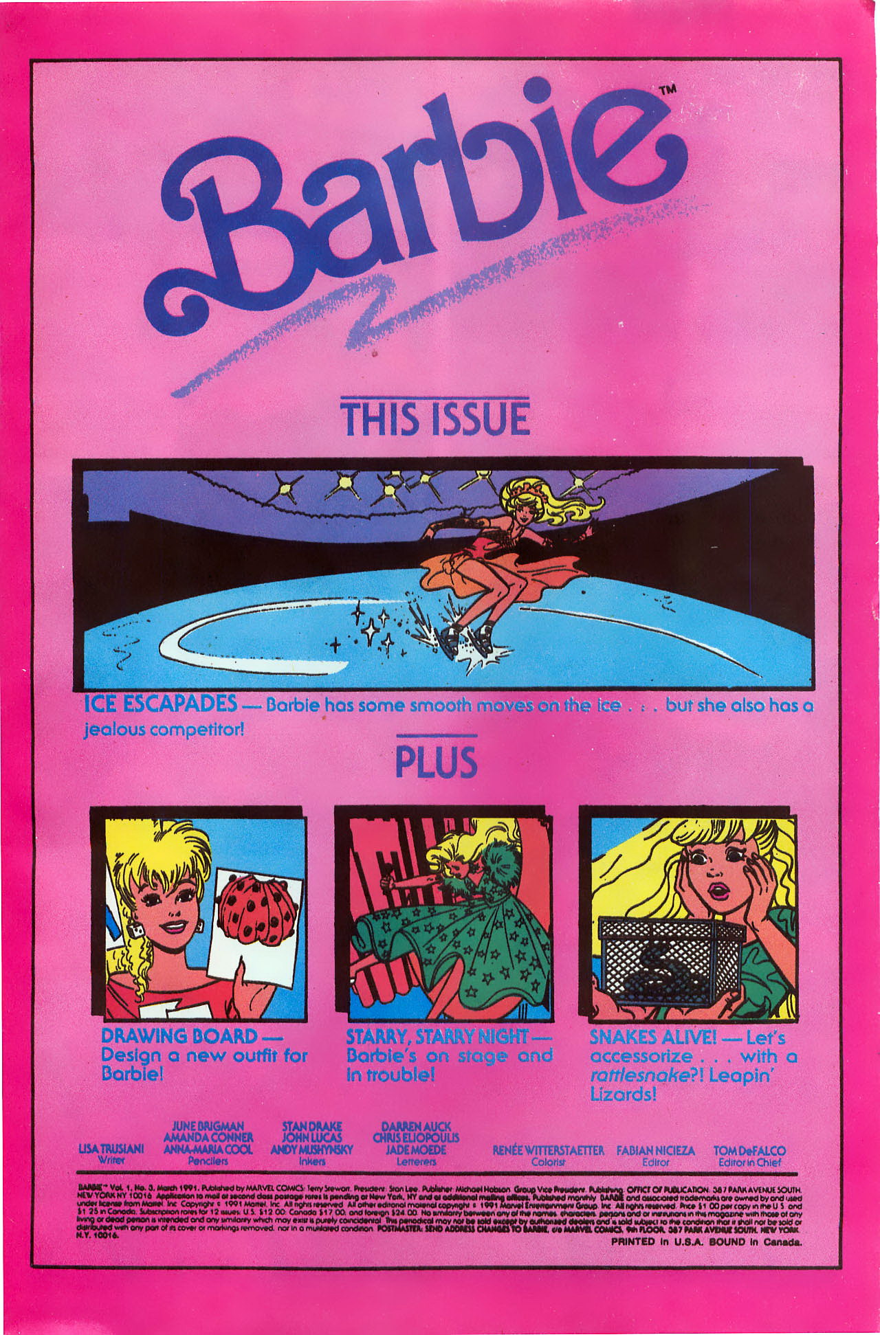 Read online Barbie comic -  Issue #3 - 3