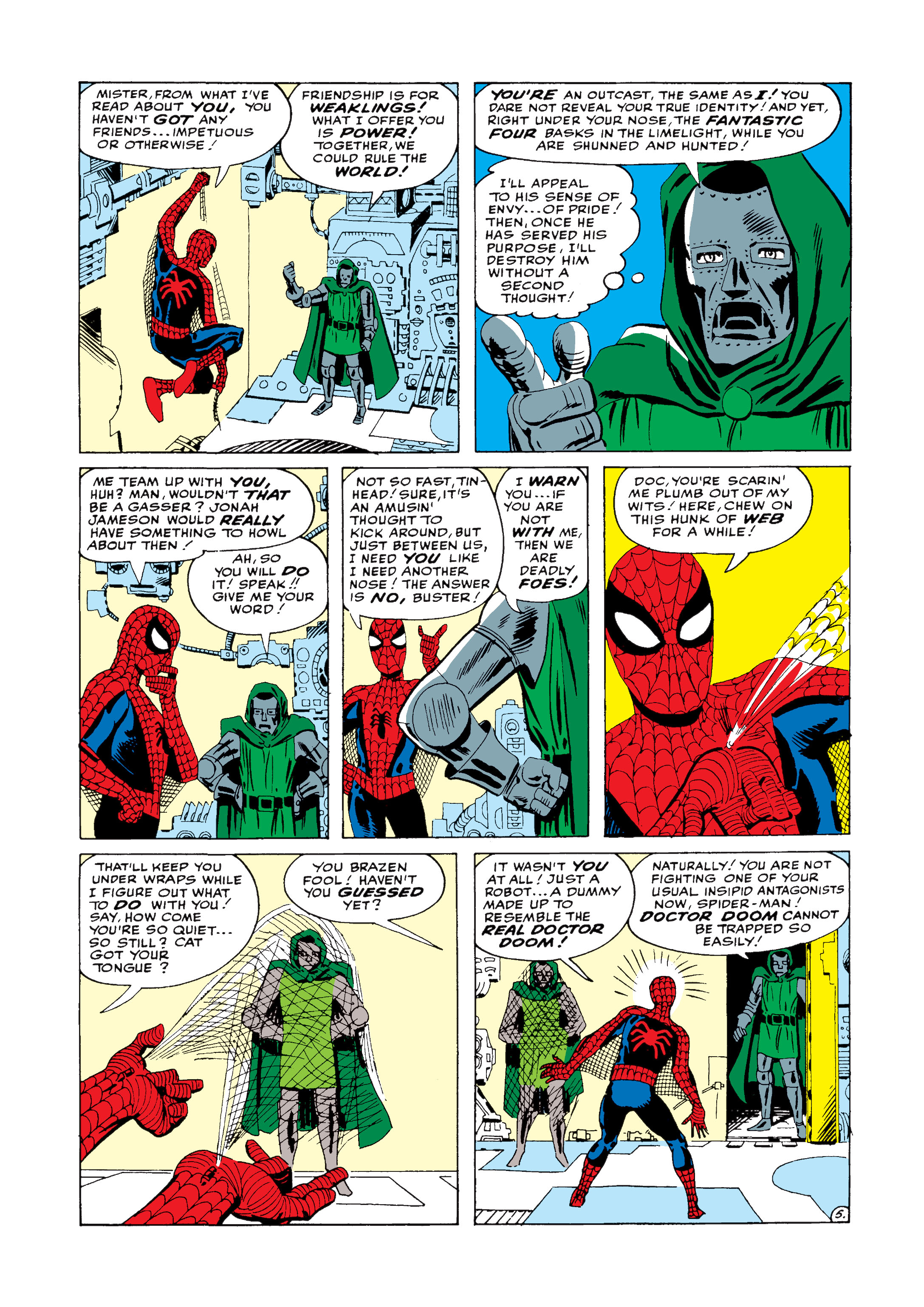 Read online The Amazing Spider-Man (1963) comic -  Issue #5 - 6
